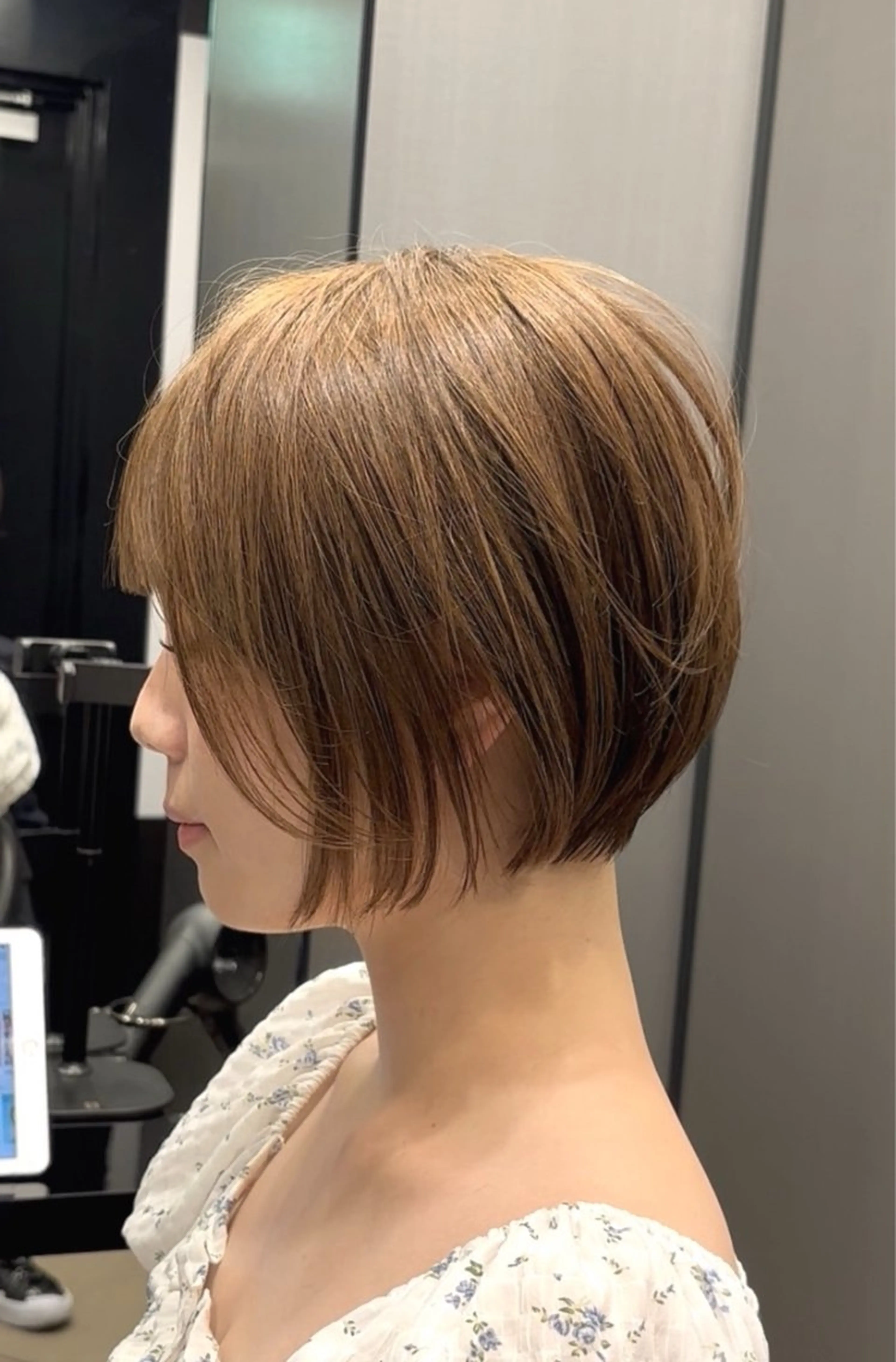 ショート ショートボブ ボブ ショートヘア HARUKI  MINATO Japan広島紙屋町店所属・hmj紙屋町店 脊戸智志のヘアスタイル