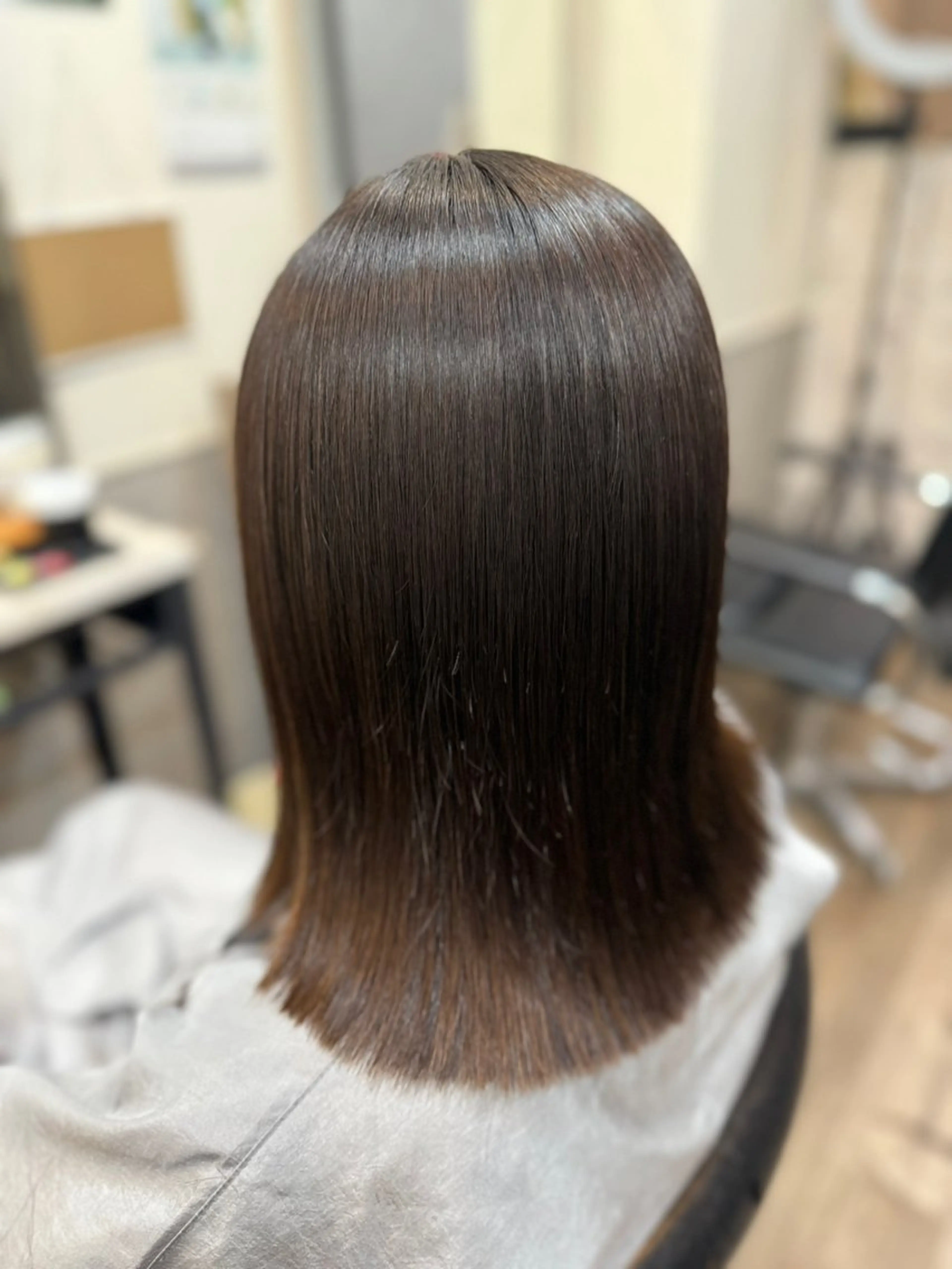 セミロング 縮毛矯正 ☆TAKAMI☆ ☆TAKAMI☆のヘアスタイル