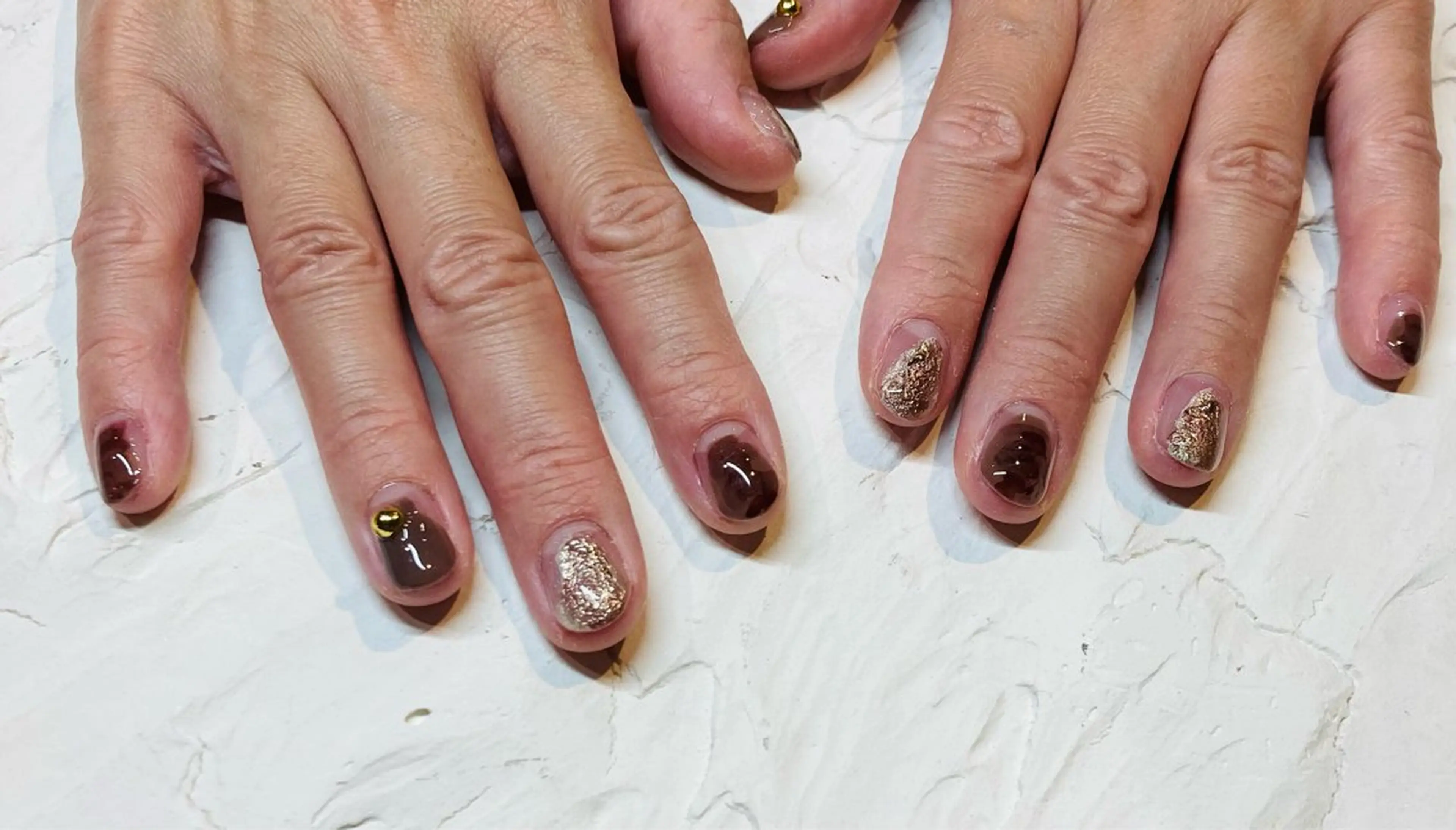 ネイル ニュアンスネイル bois nail ボワネイル北巽のネイルデザイン