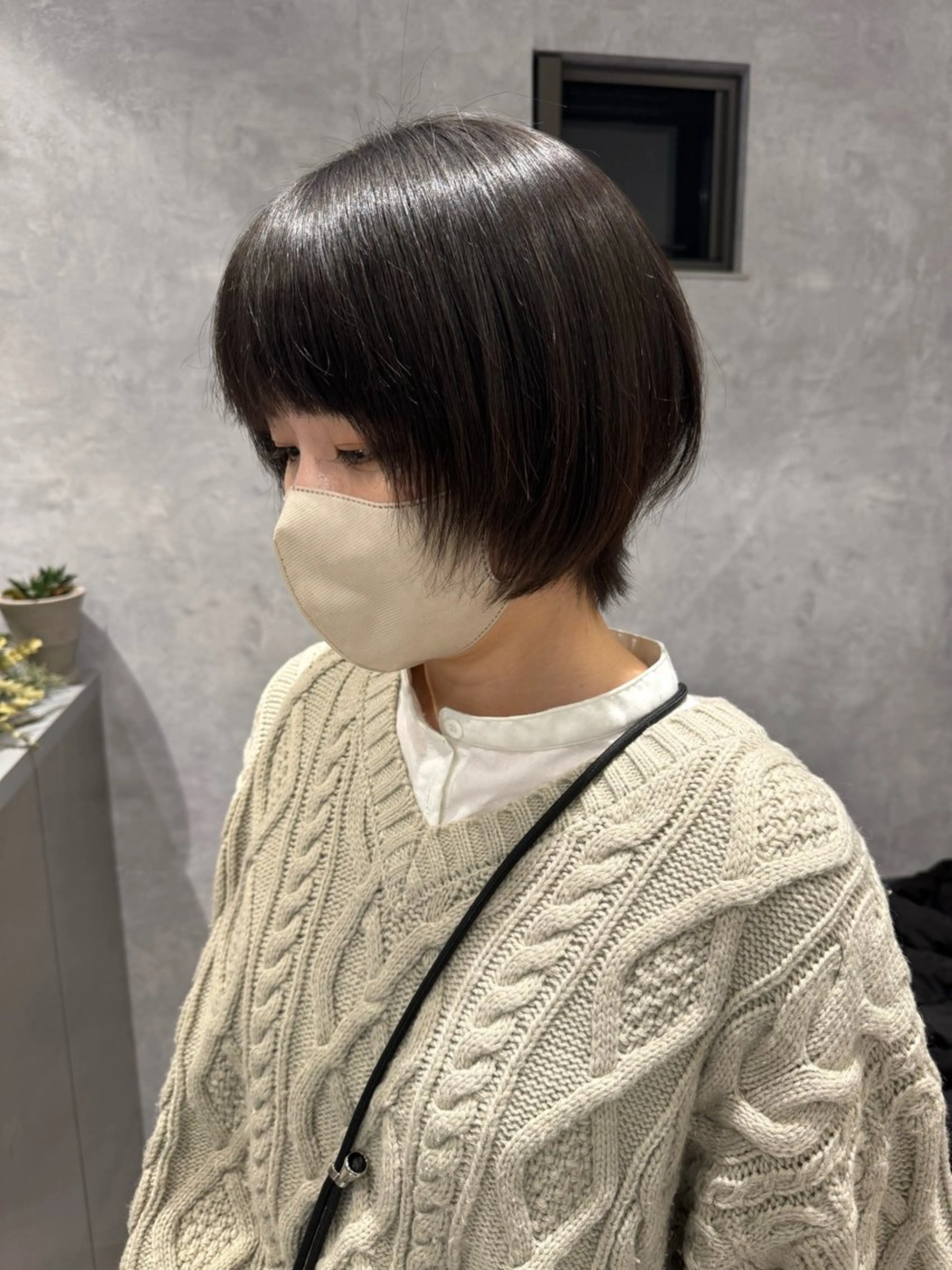 ショート HEDI所属・茨木 まひろのヘアスタイル