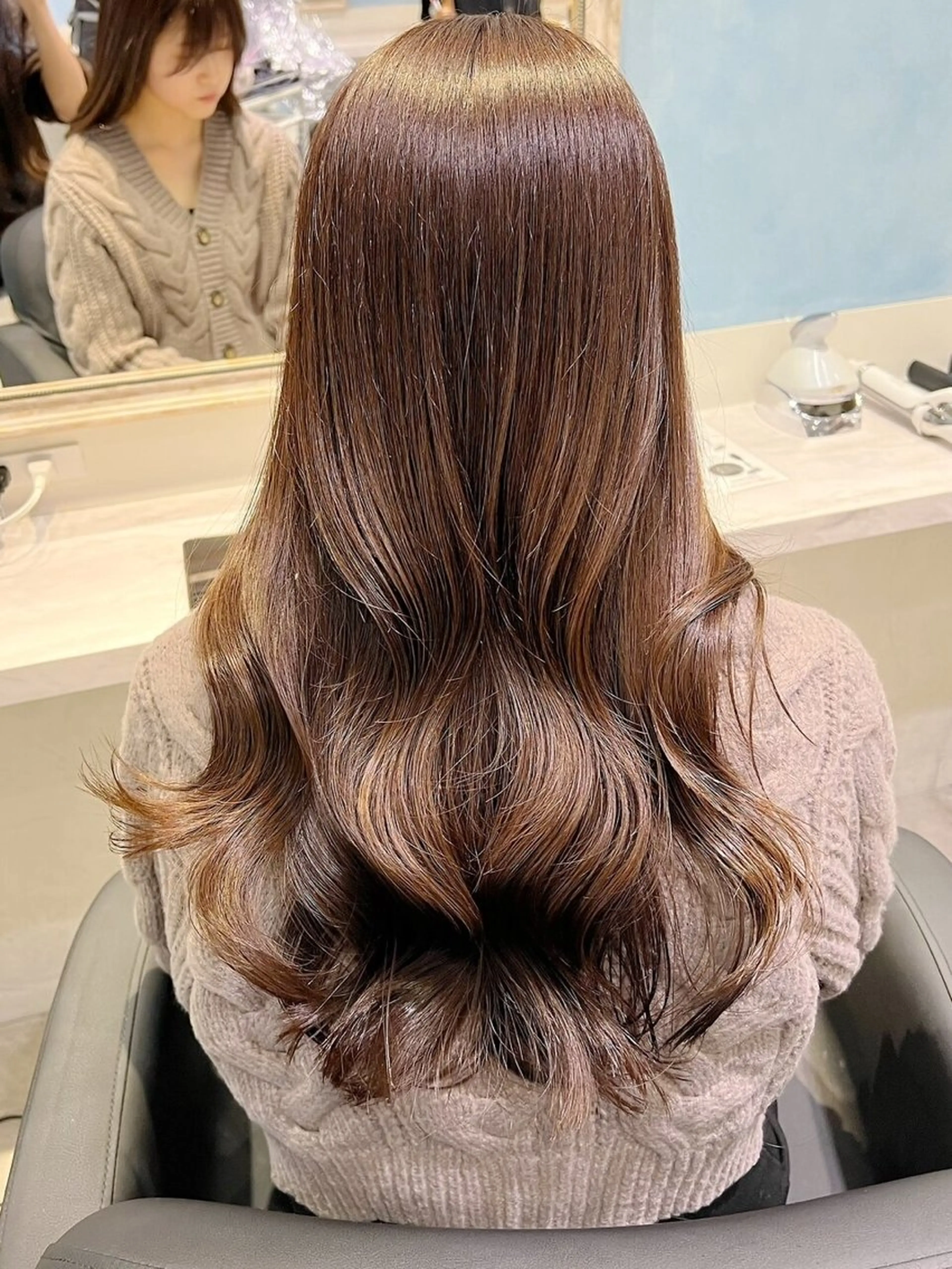 ロング カラー ハイトーン/ブリーチ 💙みずき💙のヘアスタイル