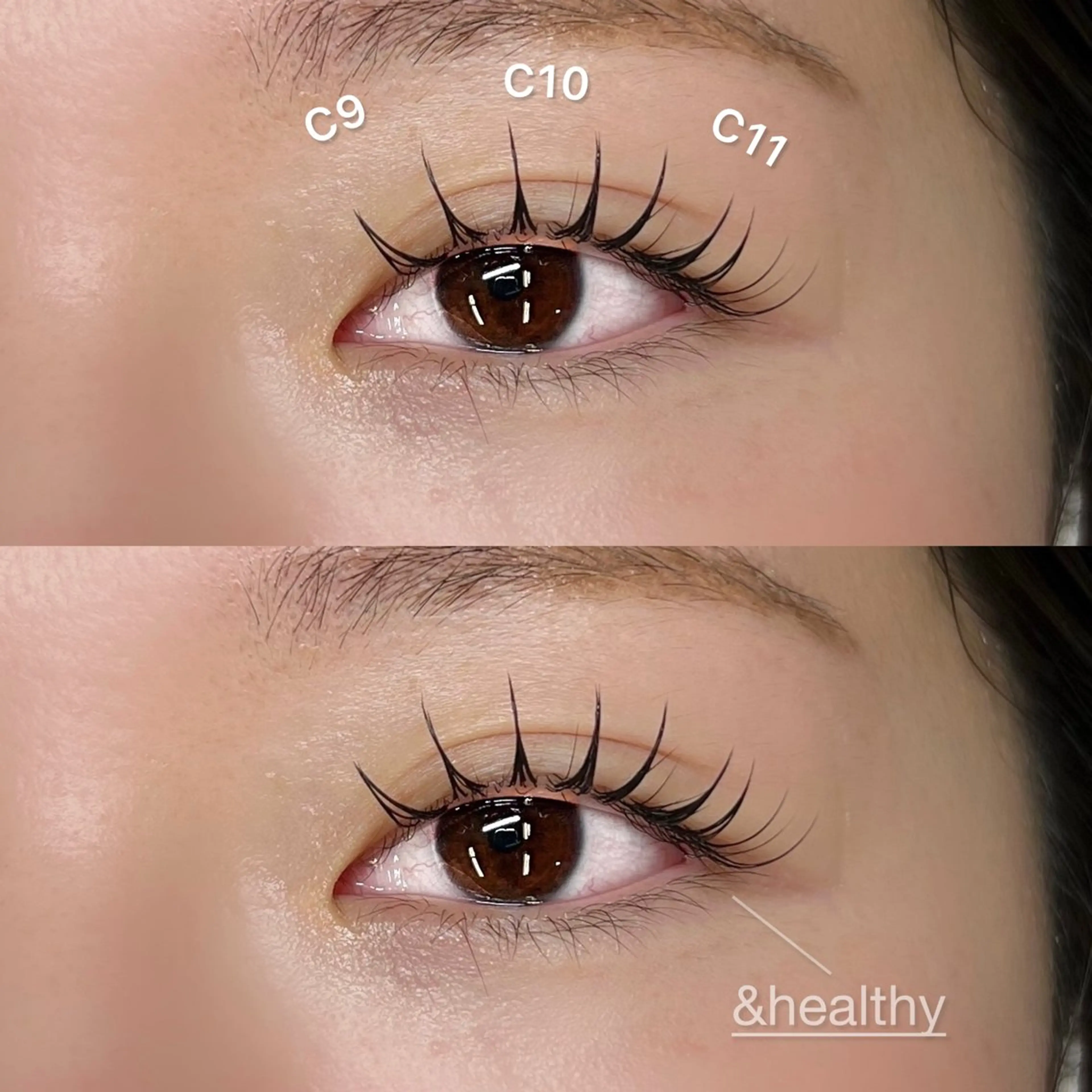 【🌟6月限定価格🌟】&healthy(アンドヘルシー)🌟 マツエク120本➕パーマ同時施術️🩵 オフなしの写真