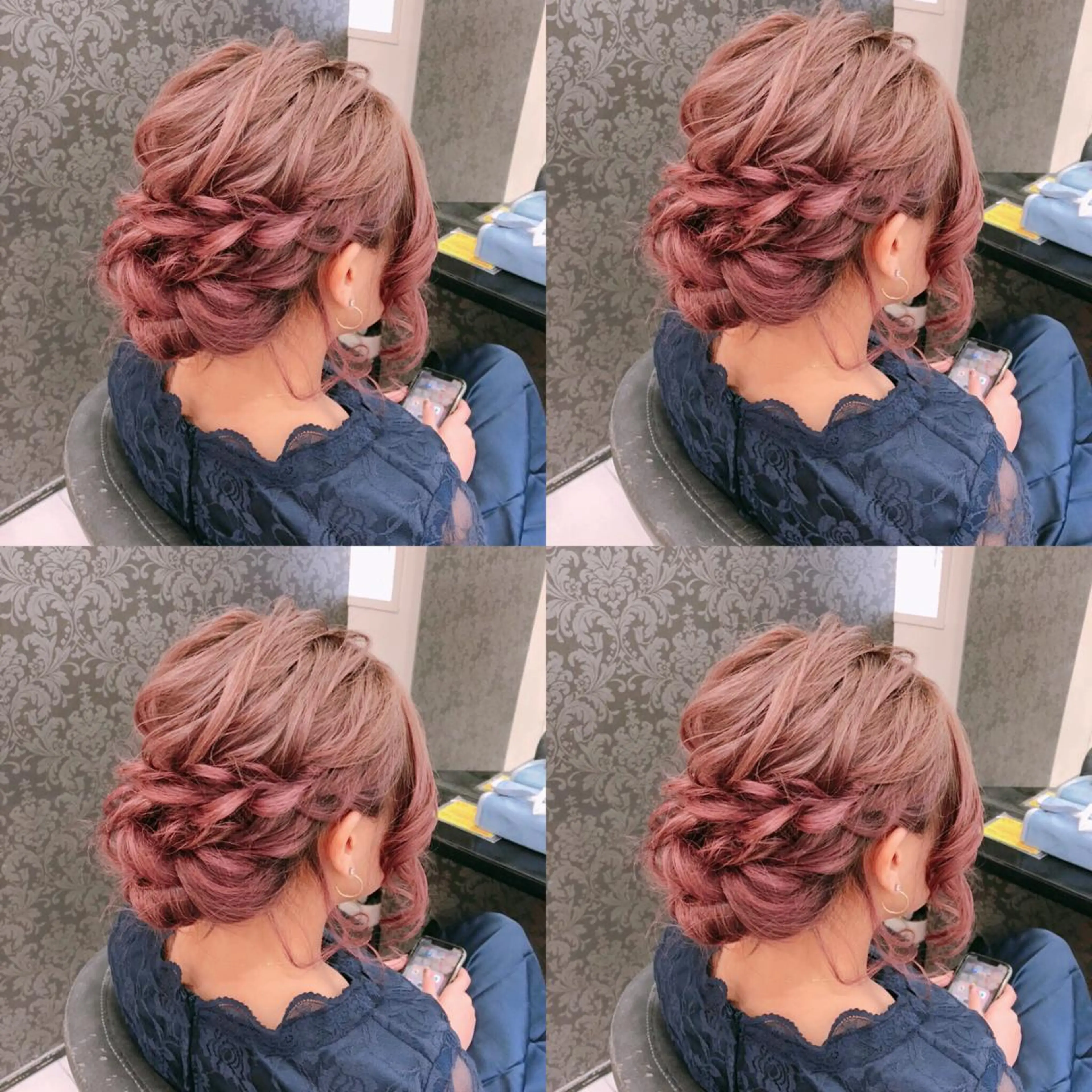 ミディアム ヘアアレンジ ヘアセット 🌷MAYU 🌷のヘアスタイル