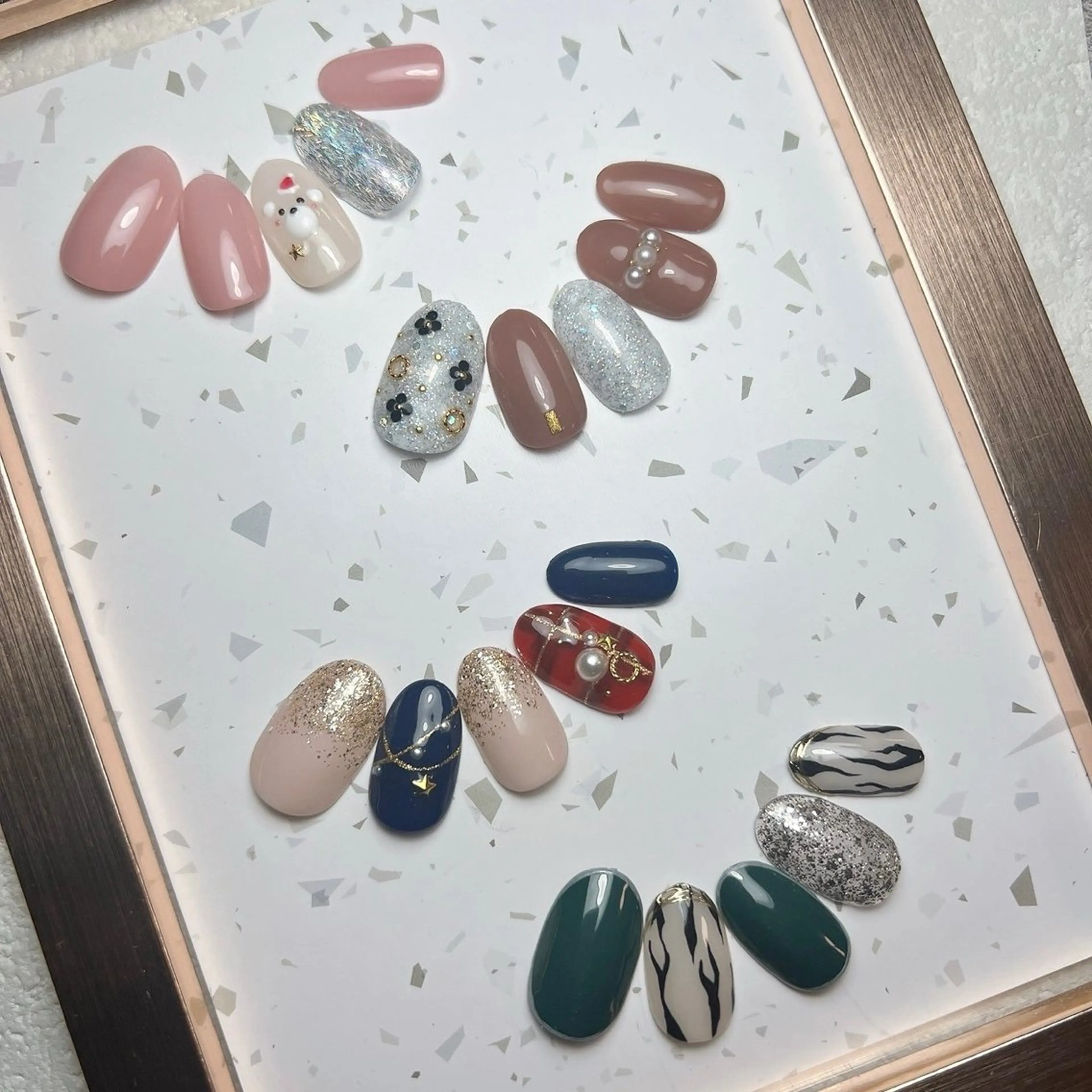 【ミニモ価格】2月限定ネイル🧸の写真