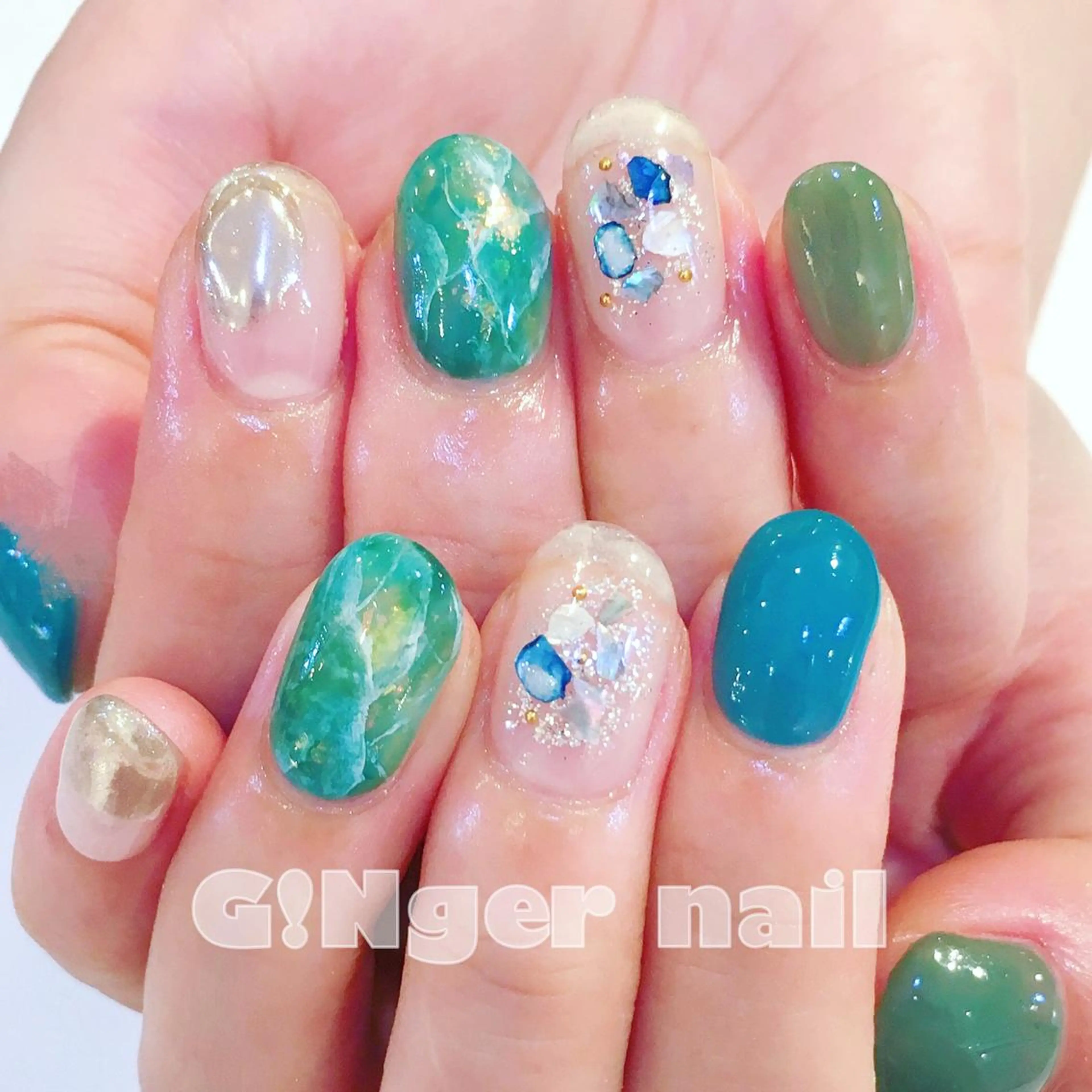 ネイル GINGER NAIL所属・代々木 GINGERNAILのネイルデザイン