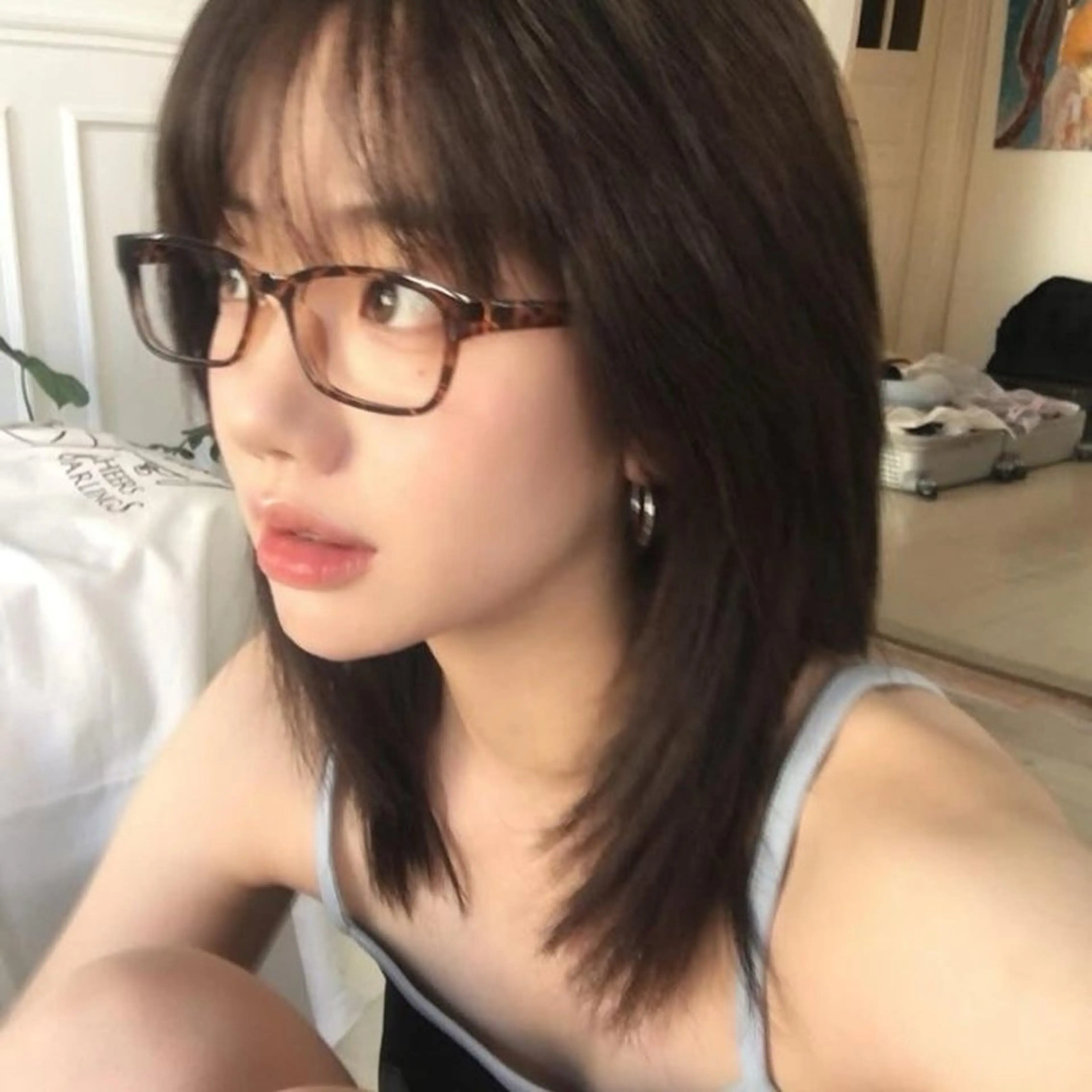 ミディアム YUUKI/ボブ パーマ.レイヤーのヘアスタイル