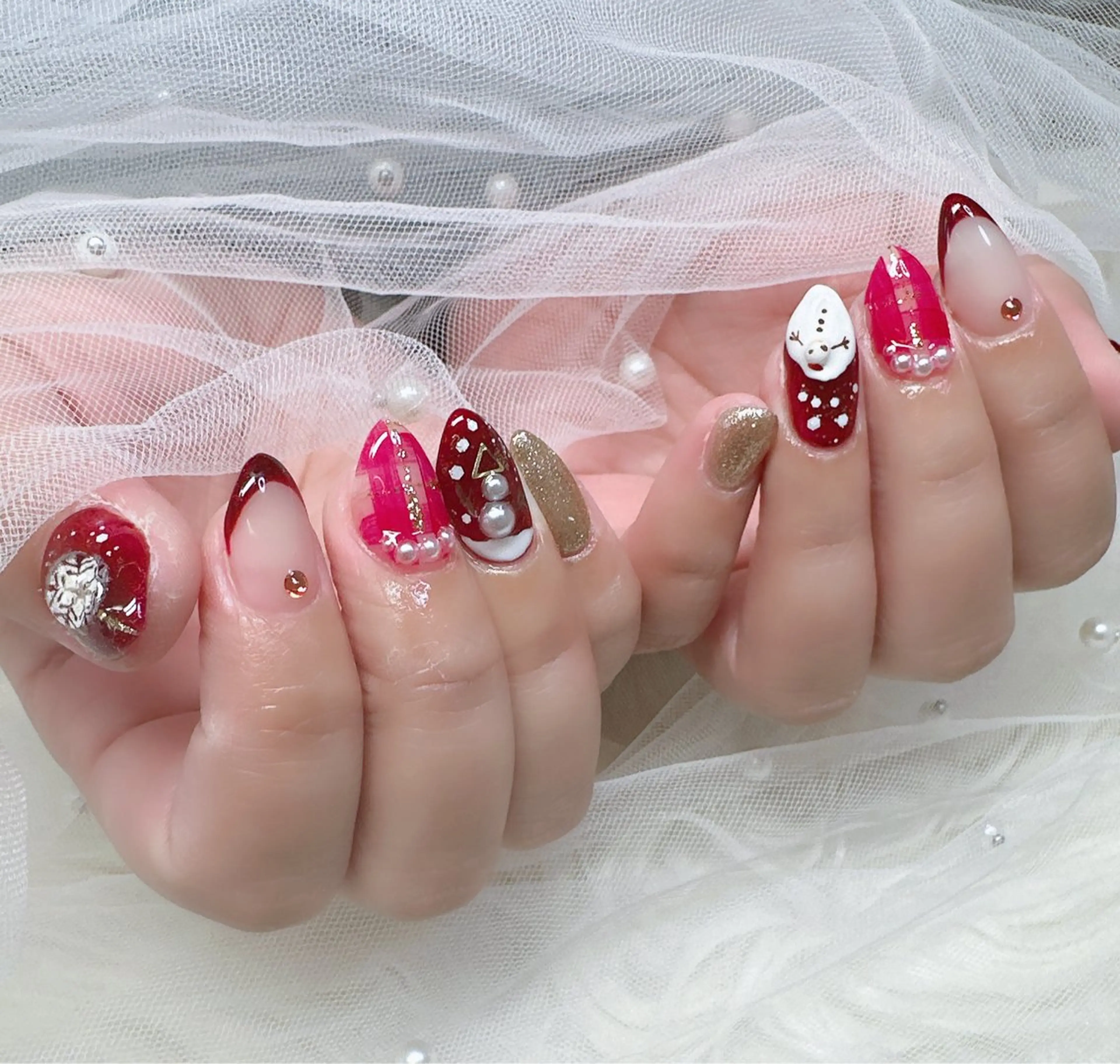 ネイル 高島 夏海のネイルデザイン