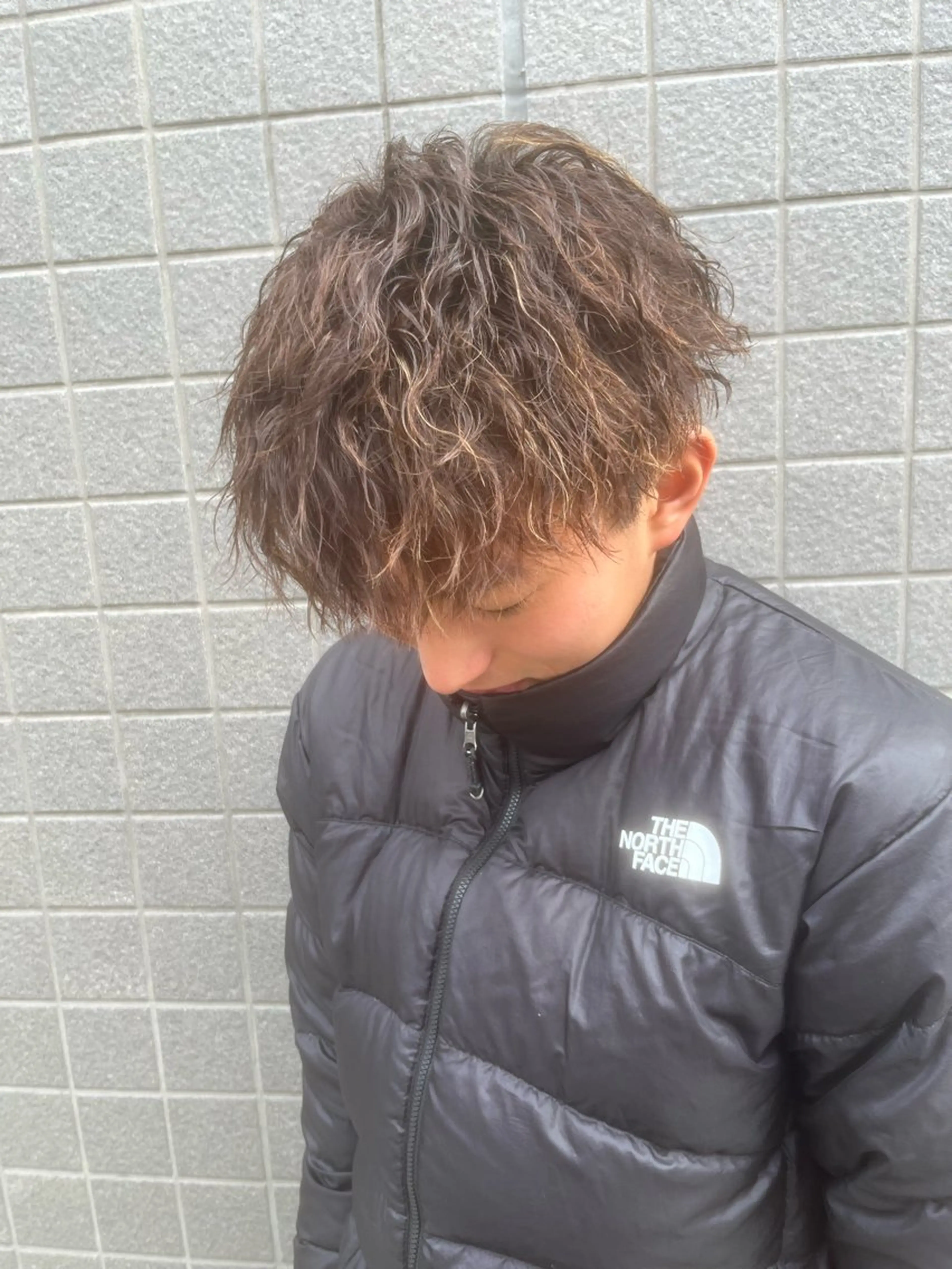 ショート メンズ カット パーマ トリートメント 鹿児島 TSUBASAのヘアスタイル