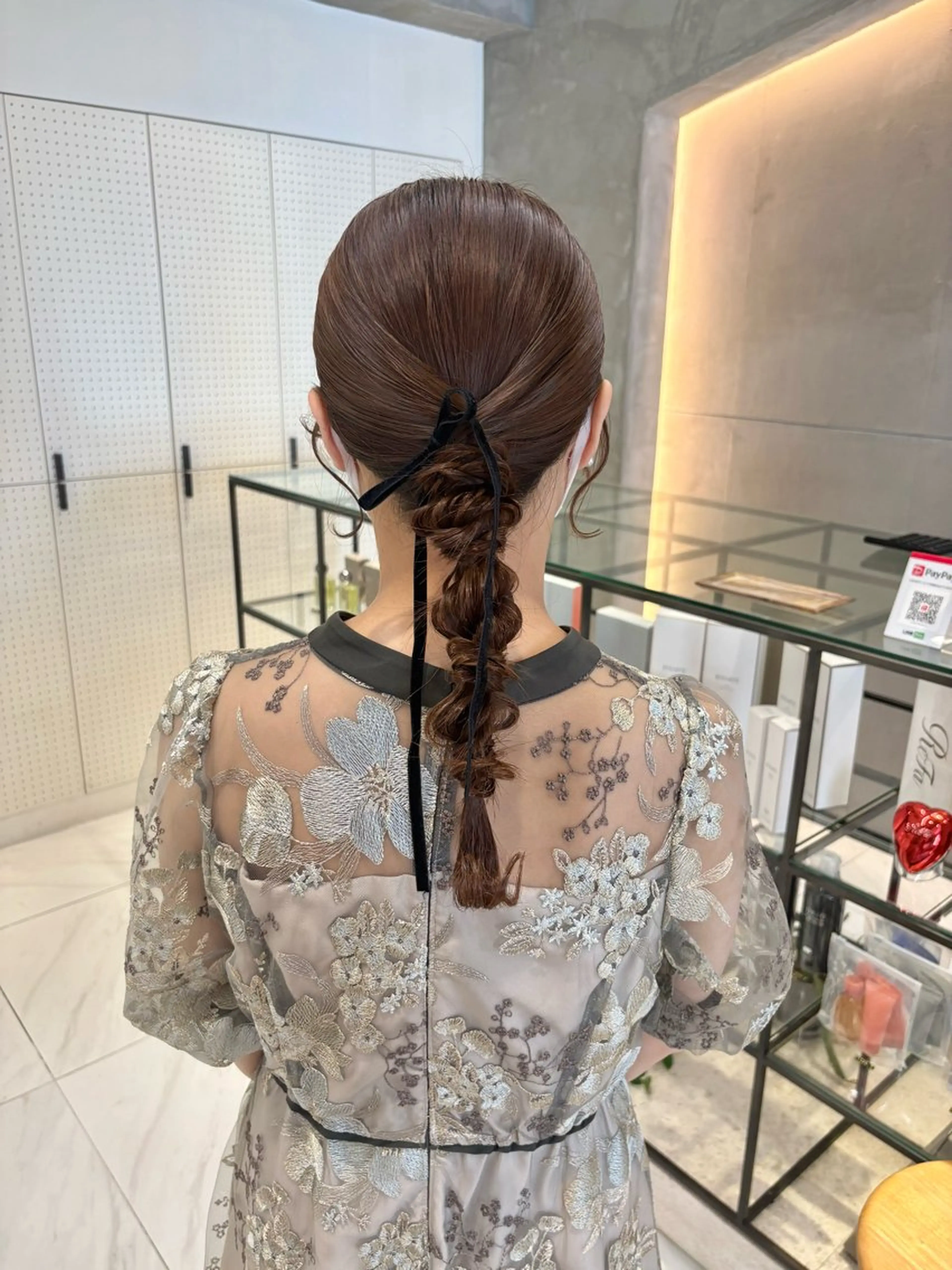 ヘアアレンジ ヘアセット 🎀ヘアセット透明感 /REINA🎀のヘアスタイル