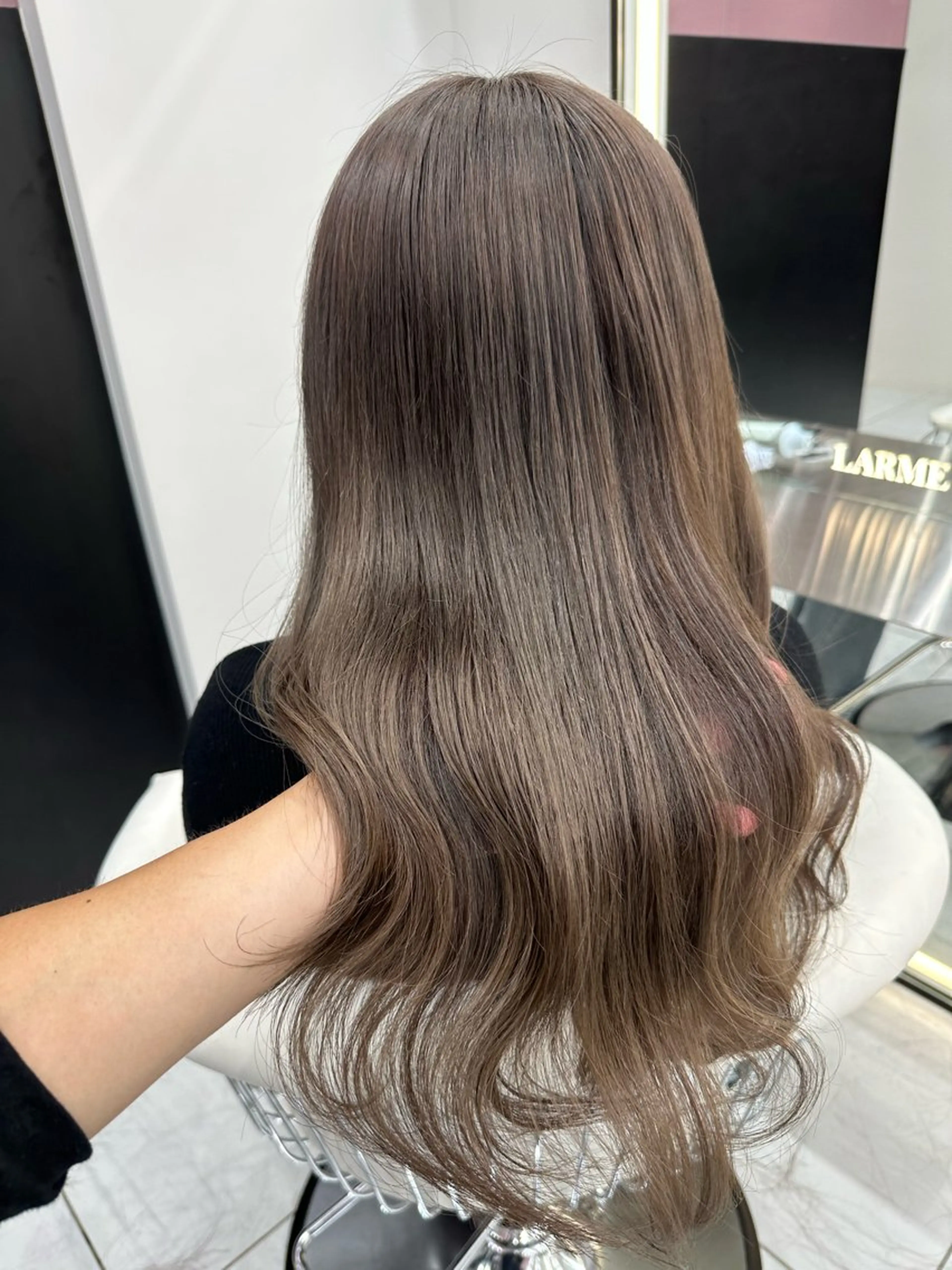 ロング カット ヘアカラー トリートメント 新宿/韓国レイヤー/ 髪質改善/佐藤航のヘアスタイル