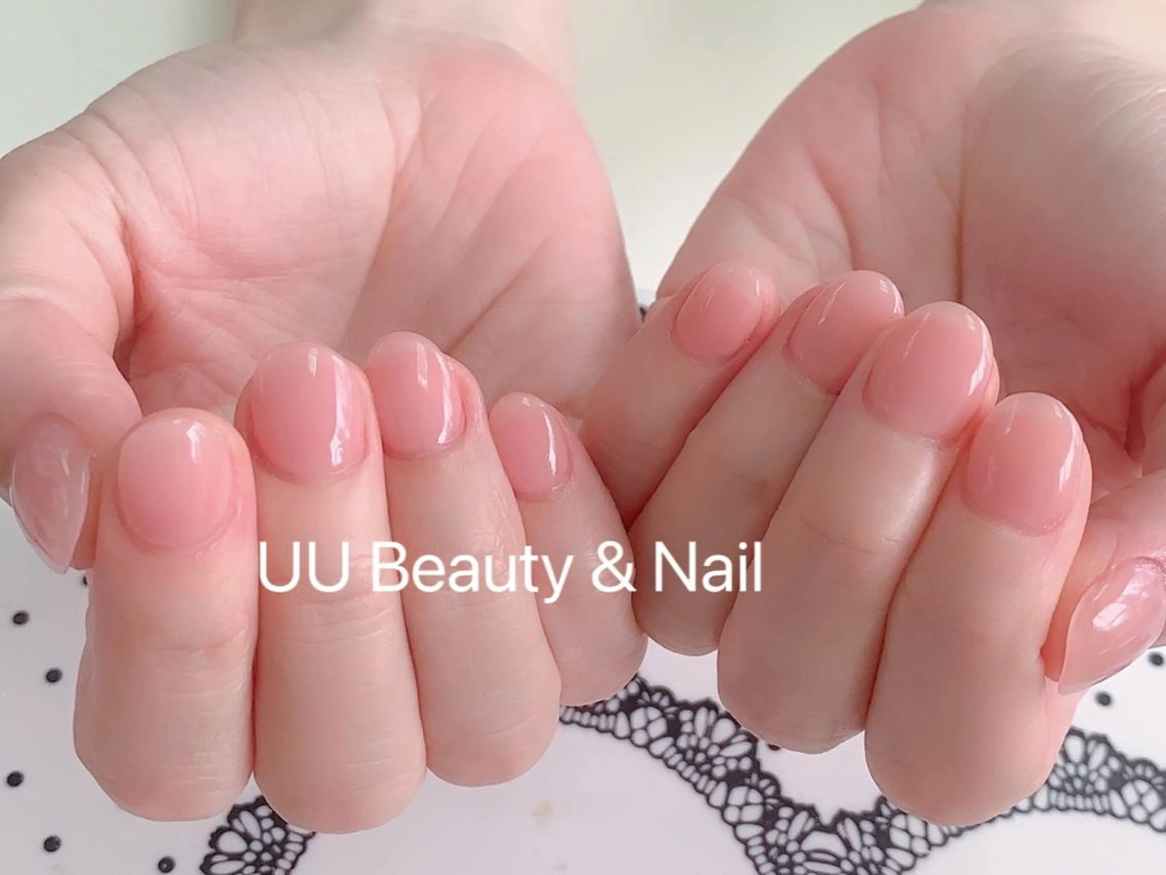 ネイル 長さ出し UU Beauty &Nailのネイルデザイン