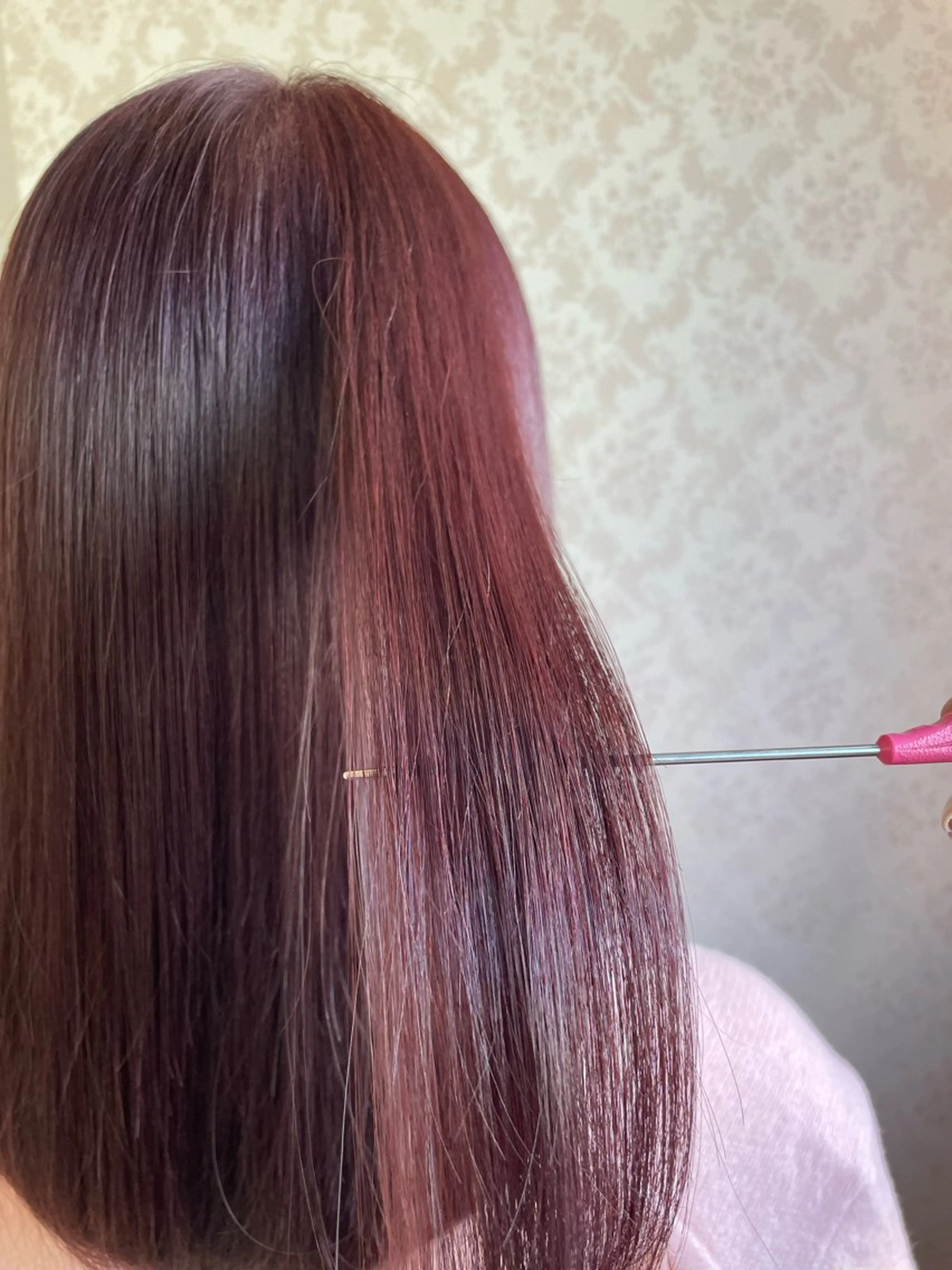 セミロング ヒヨシ ルナのヘアスタイル