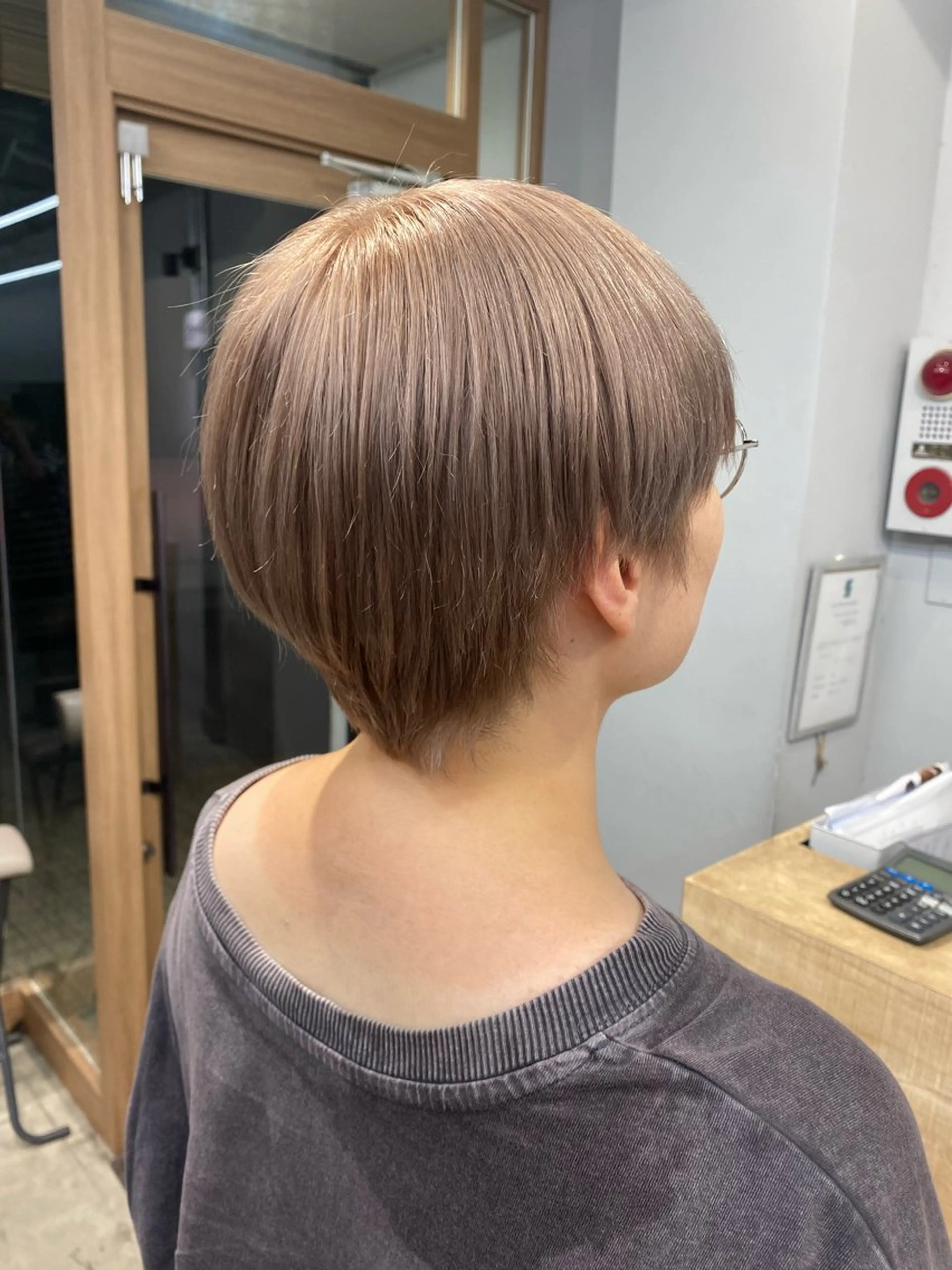 ショート カラー 🐾Libero🐾 柏　KONOMIのヘアスタイル