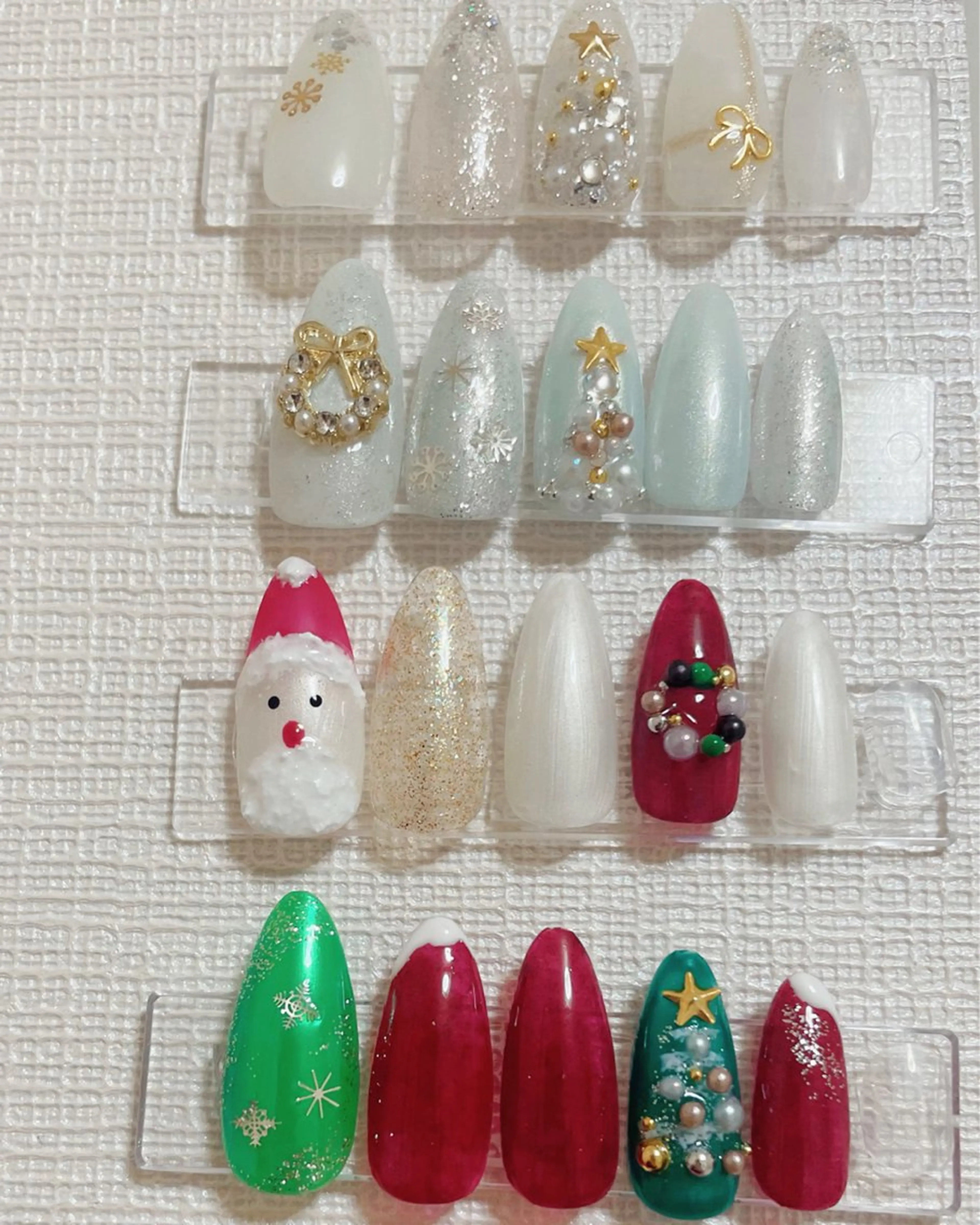 ネイル 冬ネイル クリスマス NANA nail salonのネイルデザイン