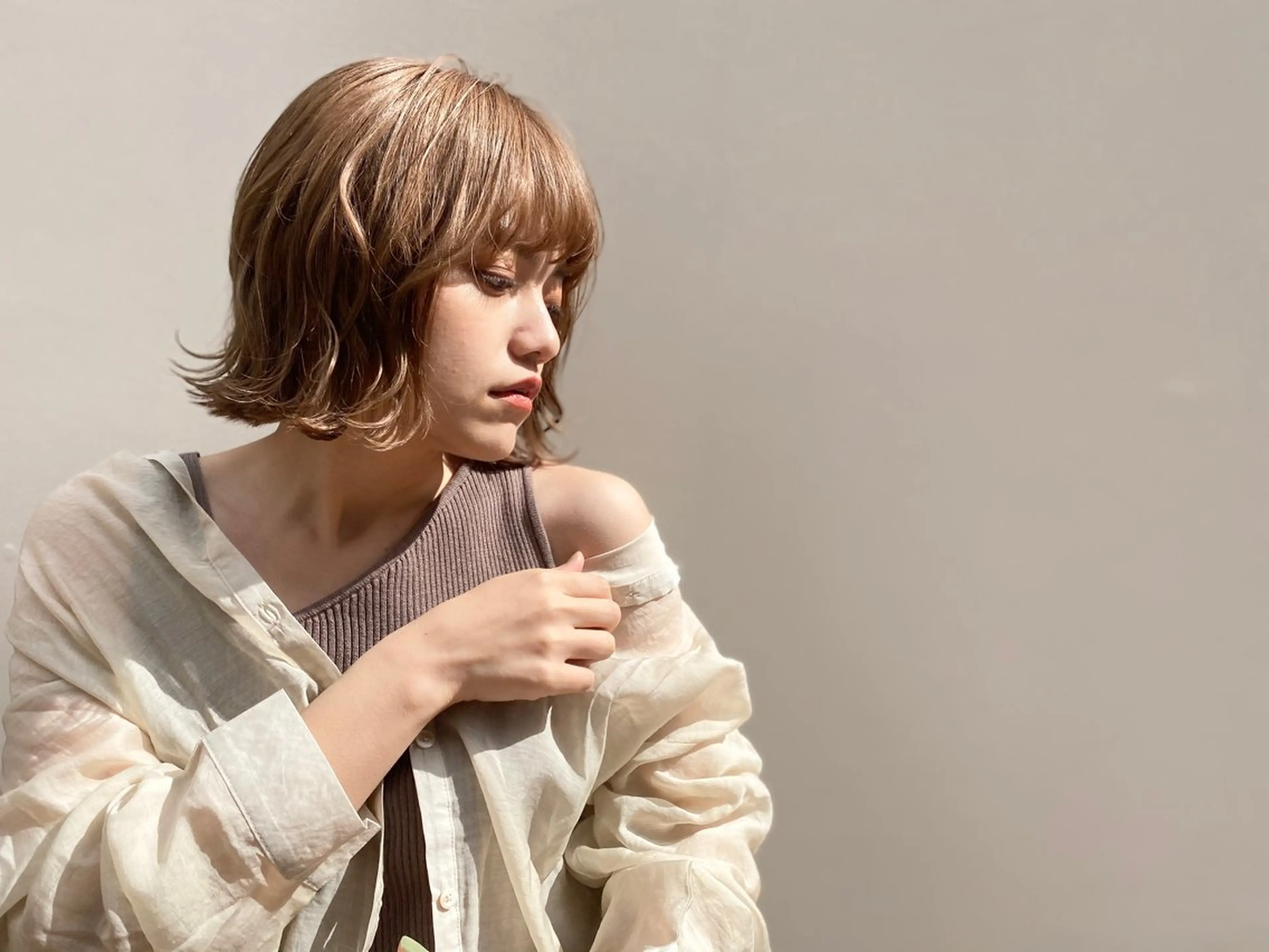 ショート カラー ボブ& 髪質改善FUMIYAのヘアスタイル