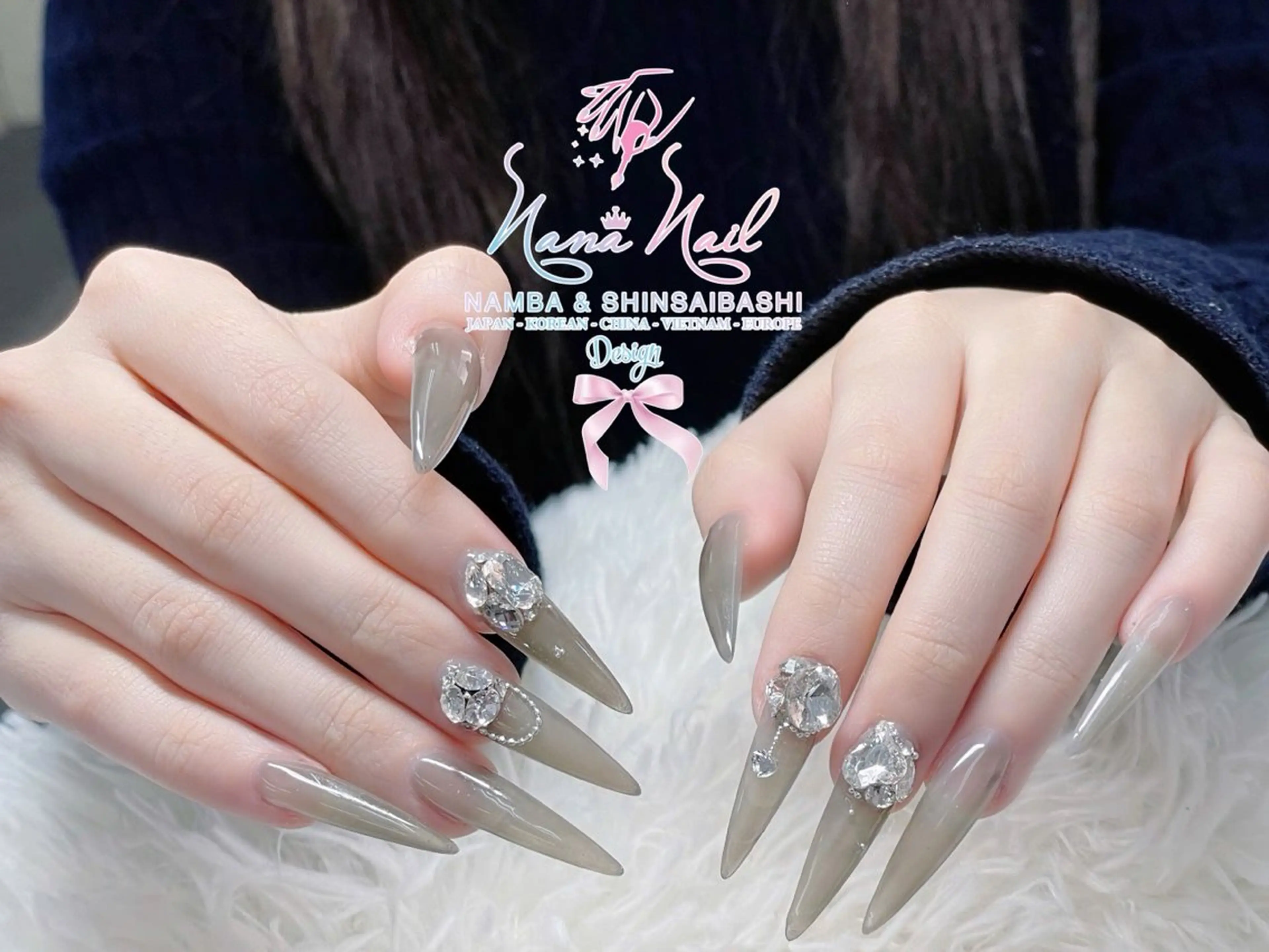 ネイル フットネイル ジェルネイル 持ち込み ネイルチップ ハンドネイル リナネイル 長堀橋店／東心斎橋店のネイルデザイン