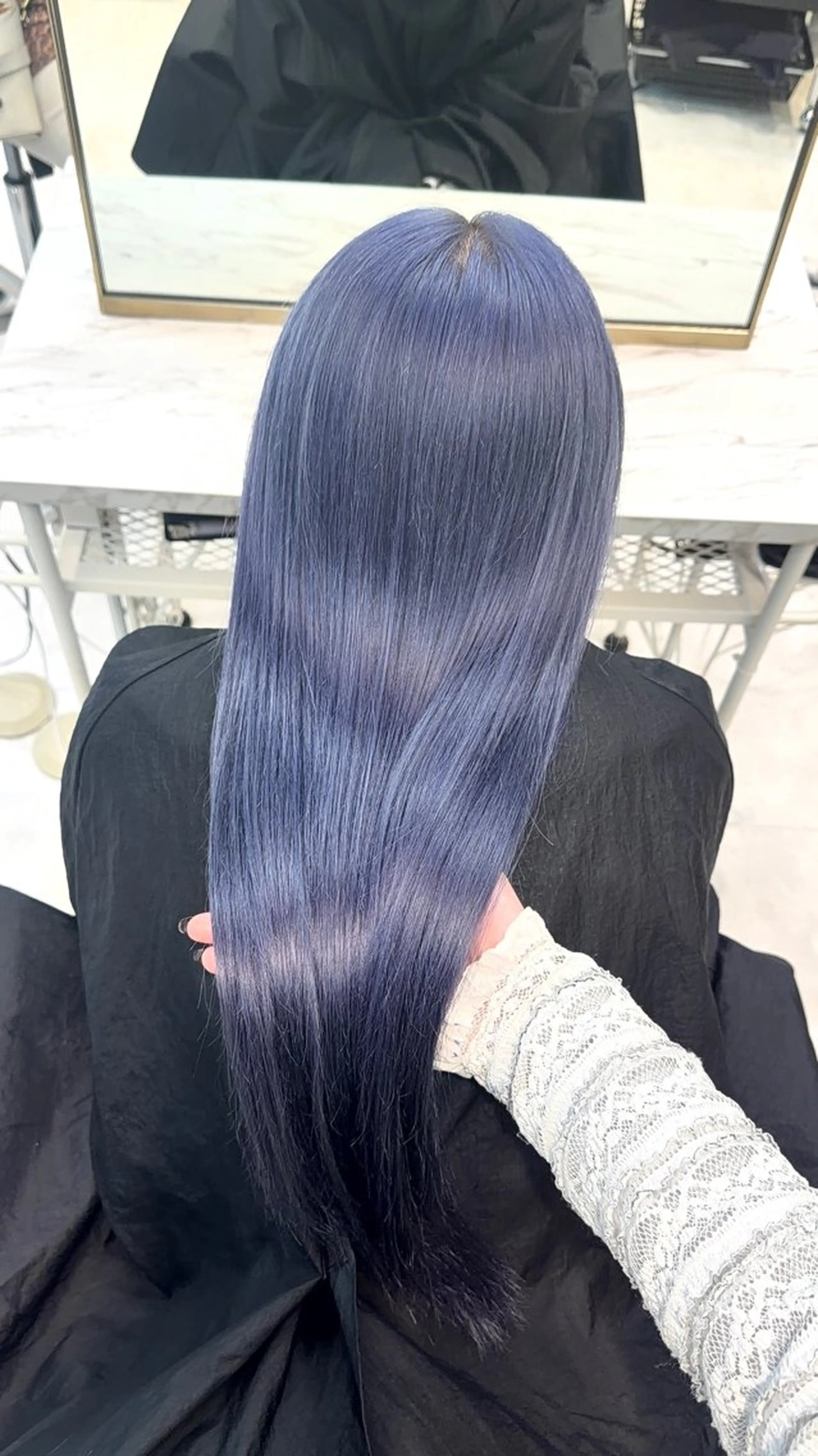 カラー 【🦋ハイトーンリタ ッチ🦋】ENAのヘアスタイル