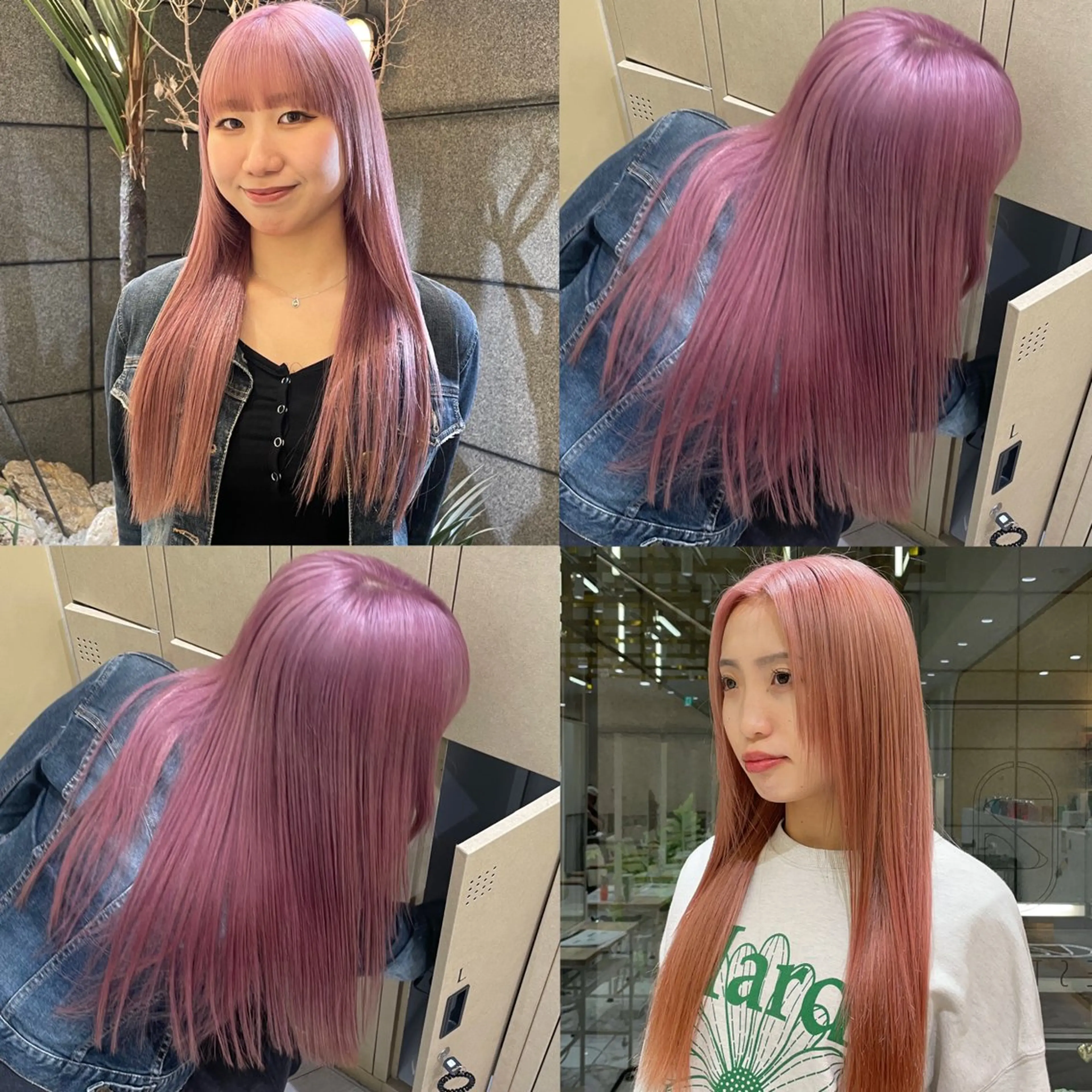 カラー 透明感カラー/ 縮毛矯正/ユイ☆彡のヘアスタイル