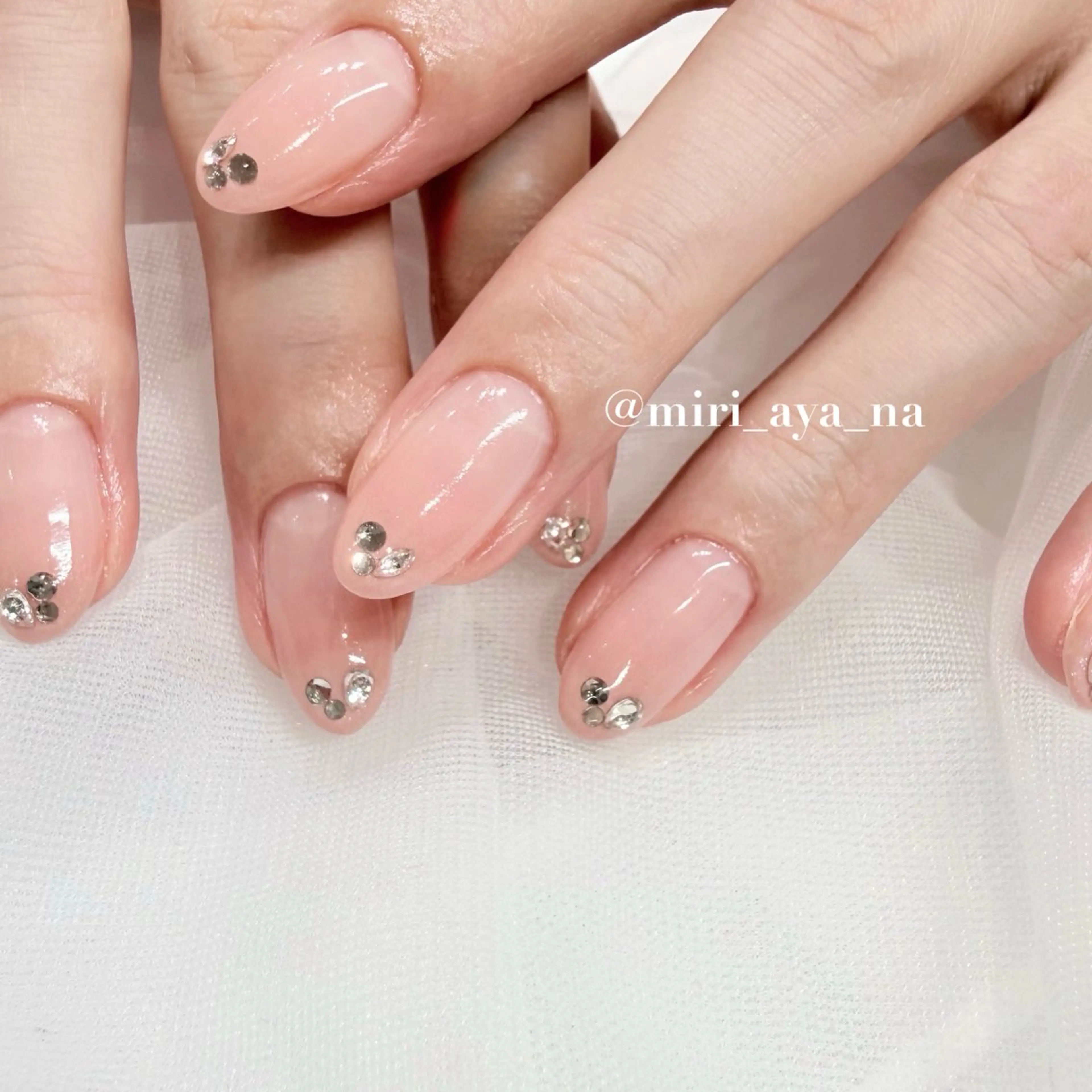 ネイル 新宿代々木/ちゅるん ワンホン/aya🤍のネイルデザイン