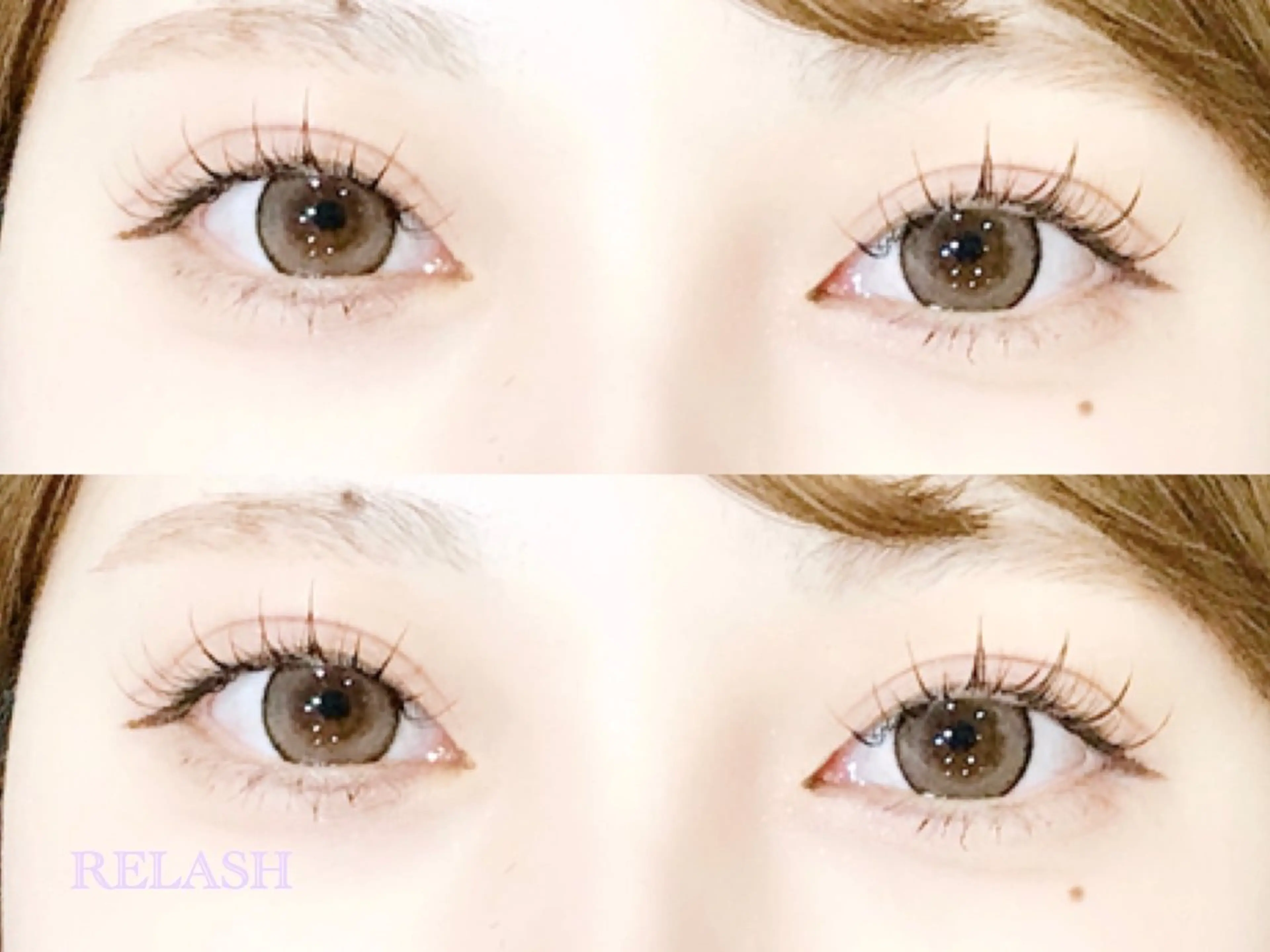 マツエク・マツパ フラットラッシュ ワンホンマツエク 長谷川 結奈のマツエク・マツパデザイン