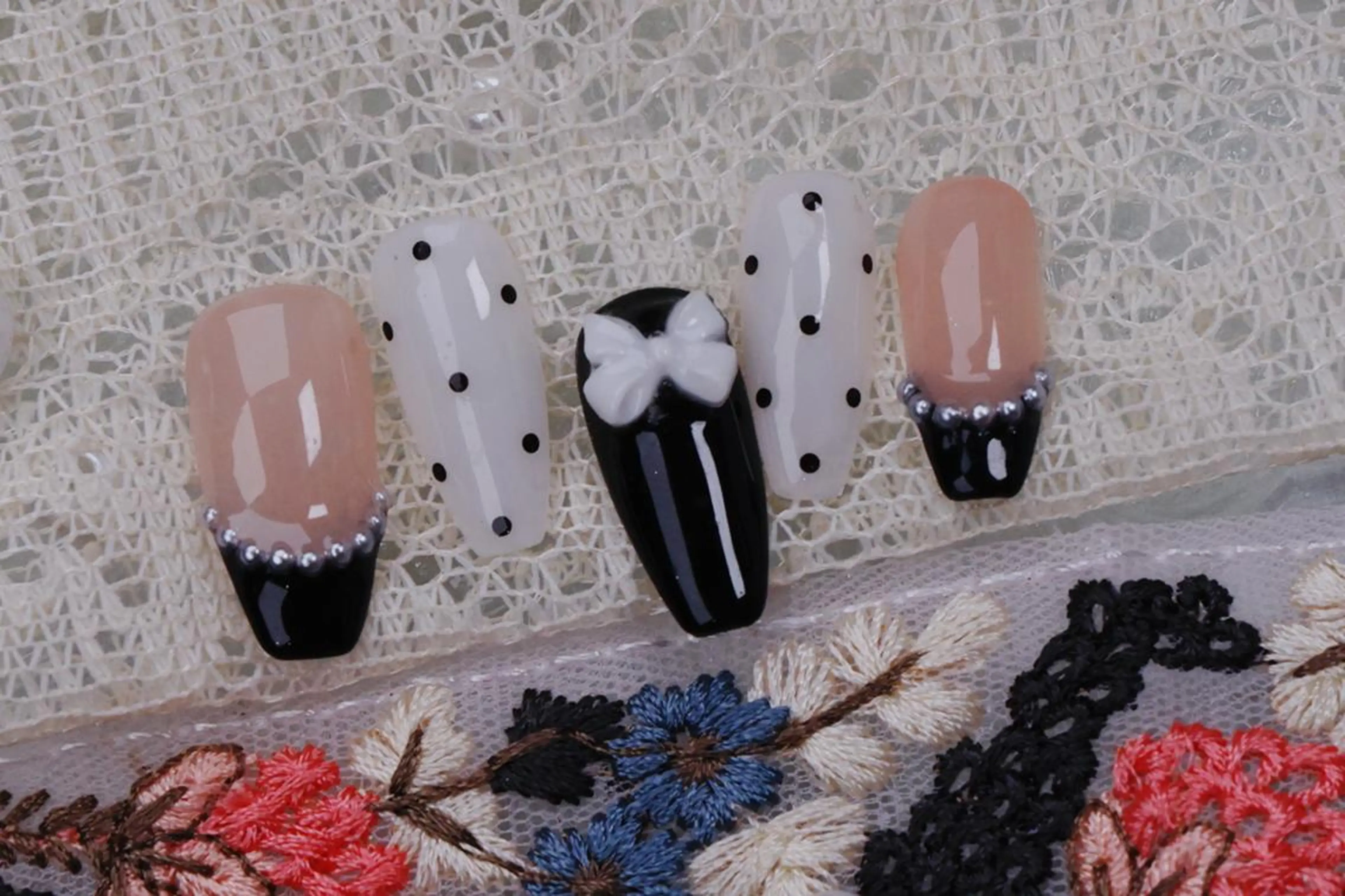 ネイル ハロウィン ロングネイル マグネットネイル スカルプネイル ネイルチップ ハンドネイル MSSugar Nailのネイルデザイン