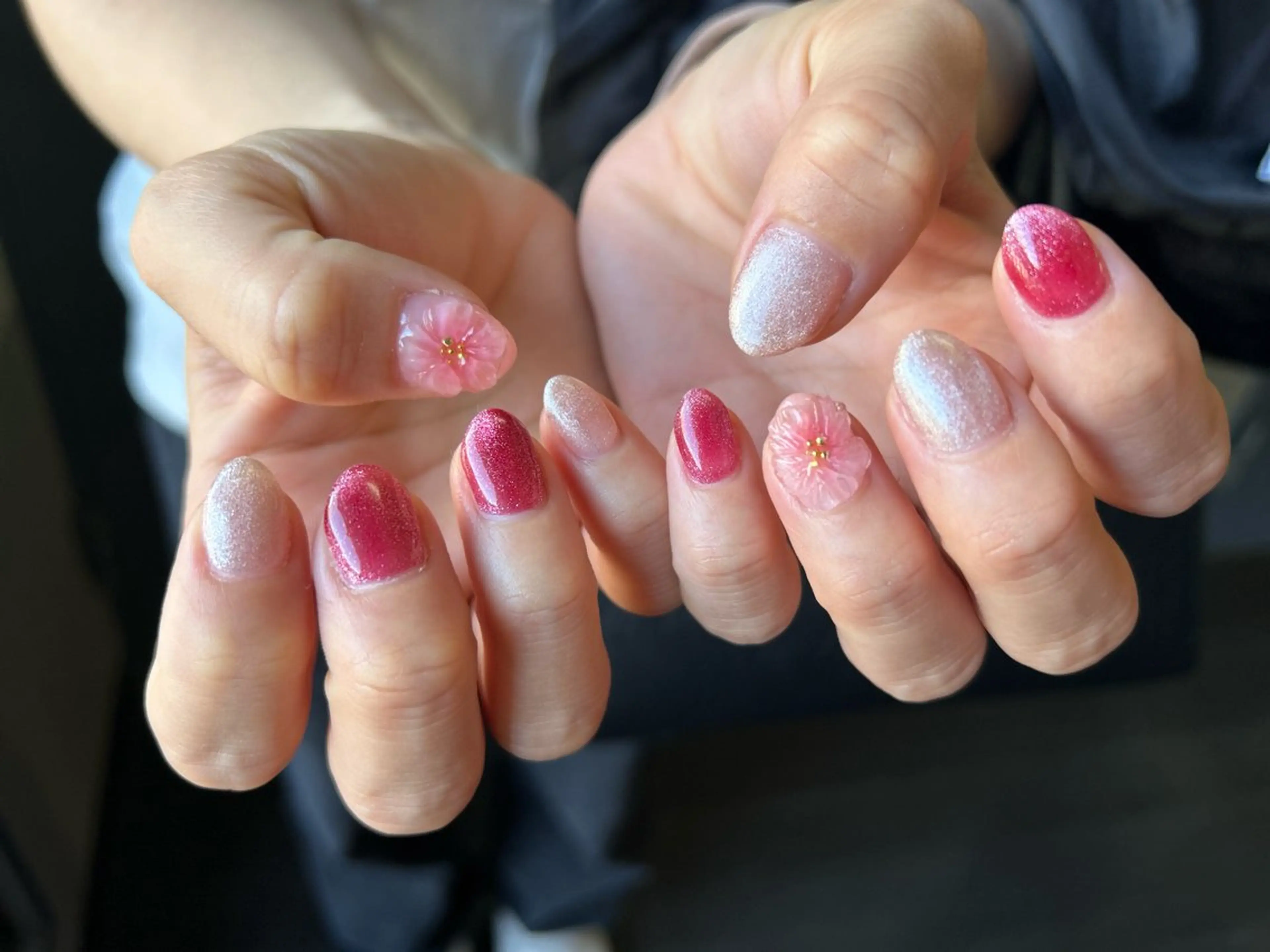 ネイル ハンドネイル フットネイル ✴︎ Delightのネイルデザイン