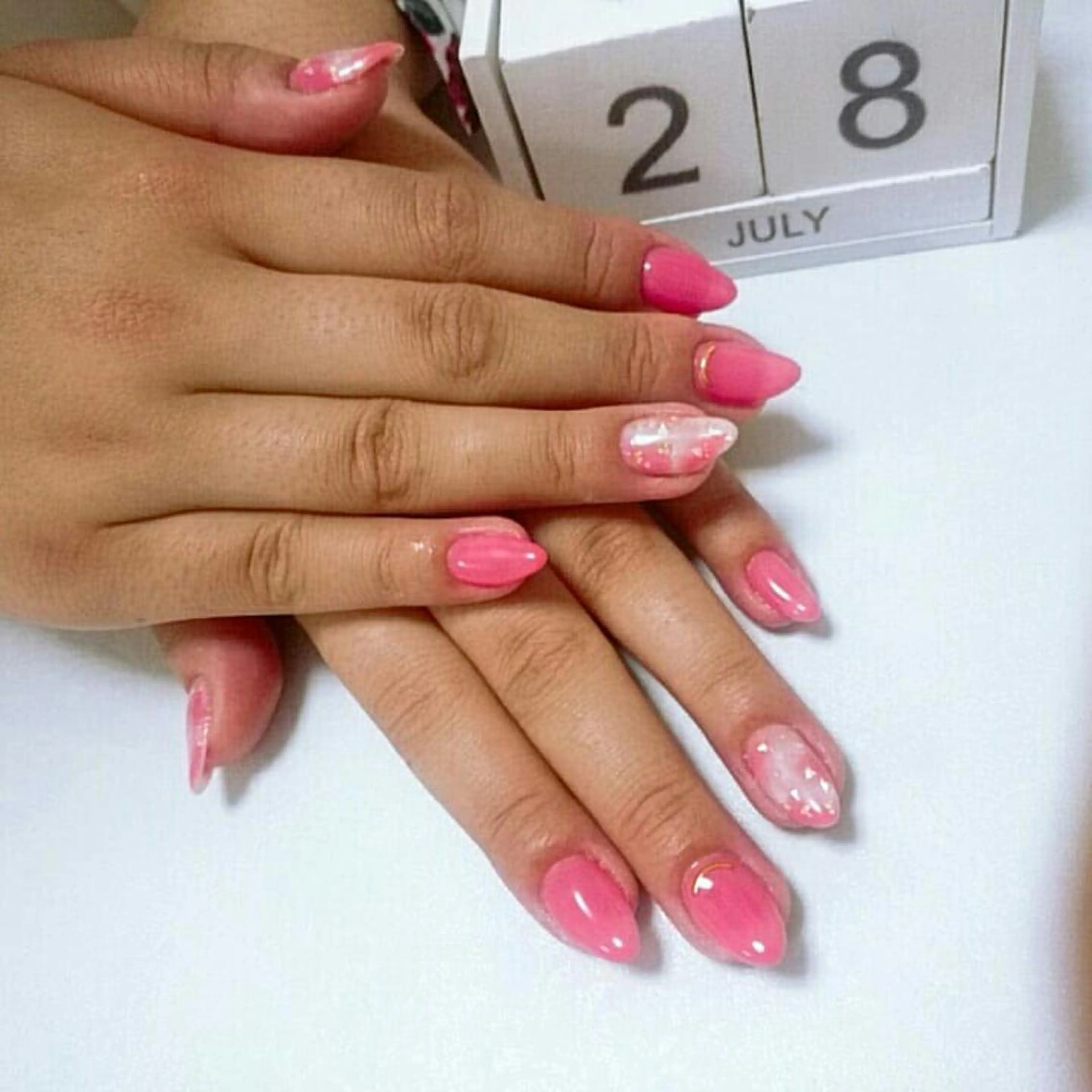 ネイル ピンク JEWEL nailのネイルデザイン