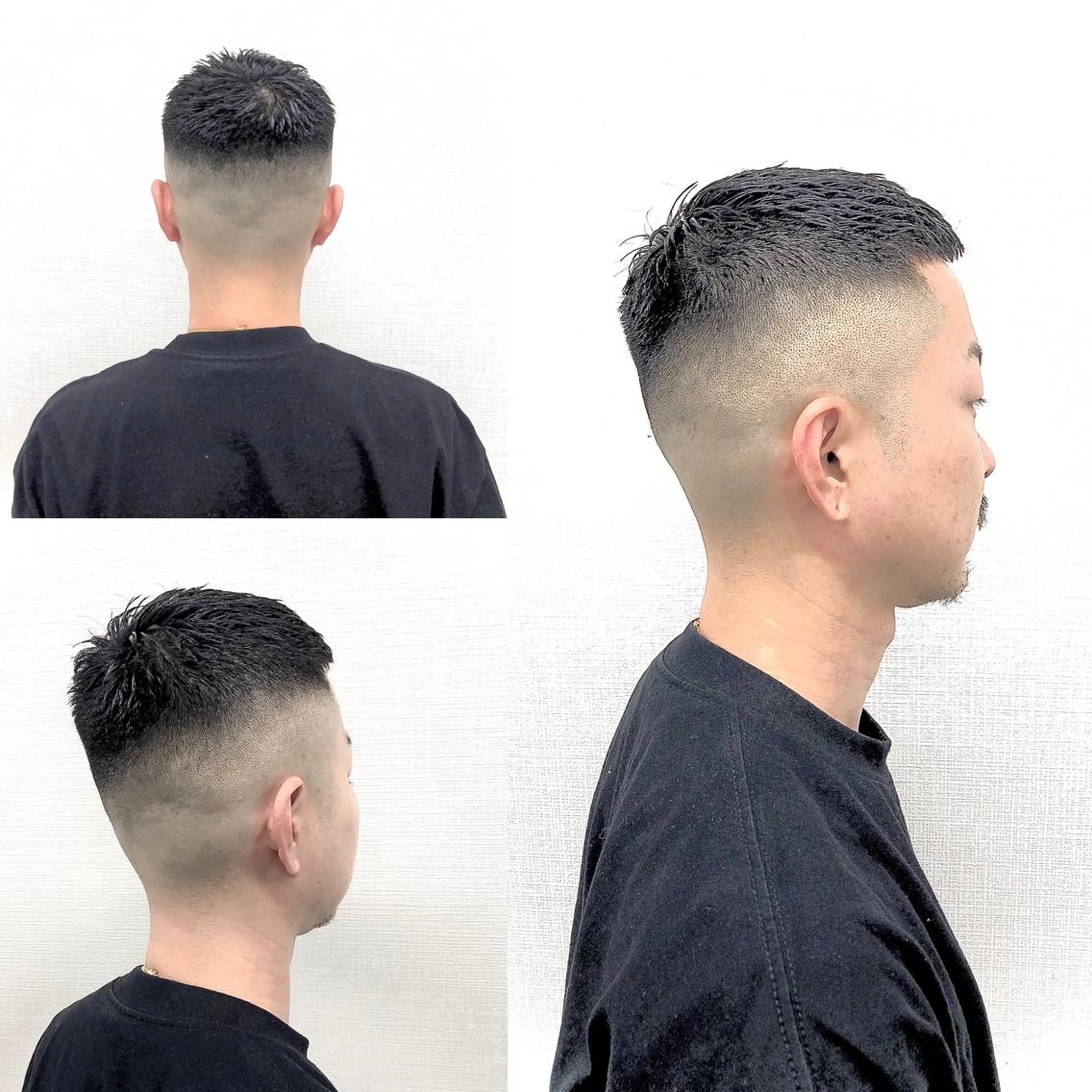 ショート ヘアアレンジ メンズ フェードカット ✨最強美容師✨ 💙にっしー西村💙のヘアスタイル