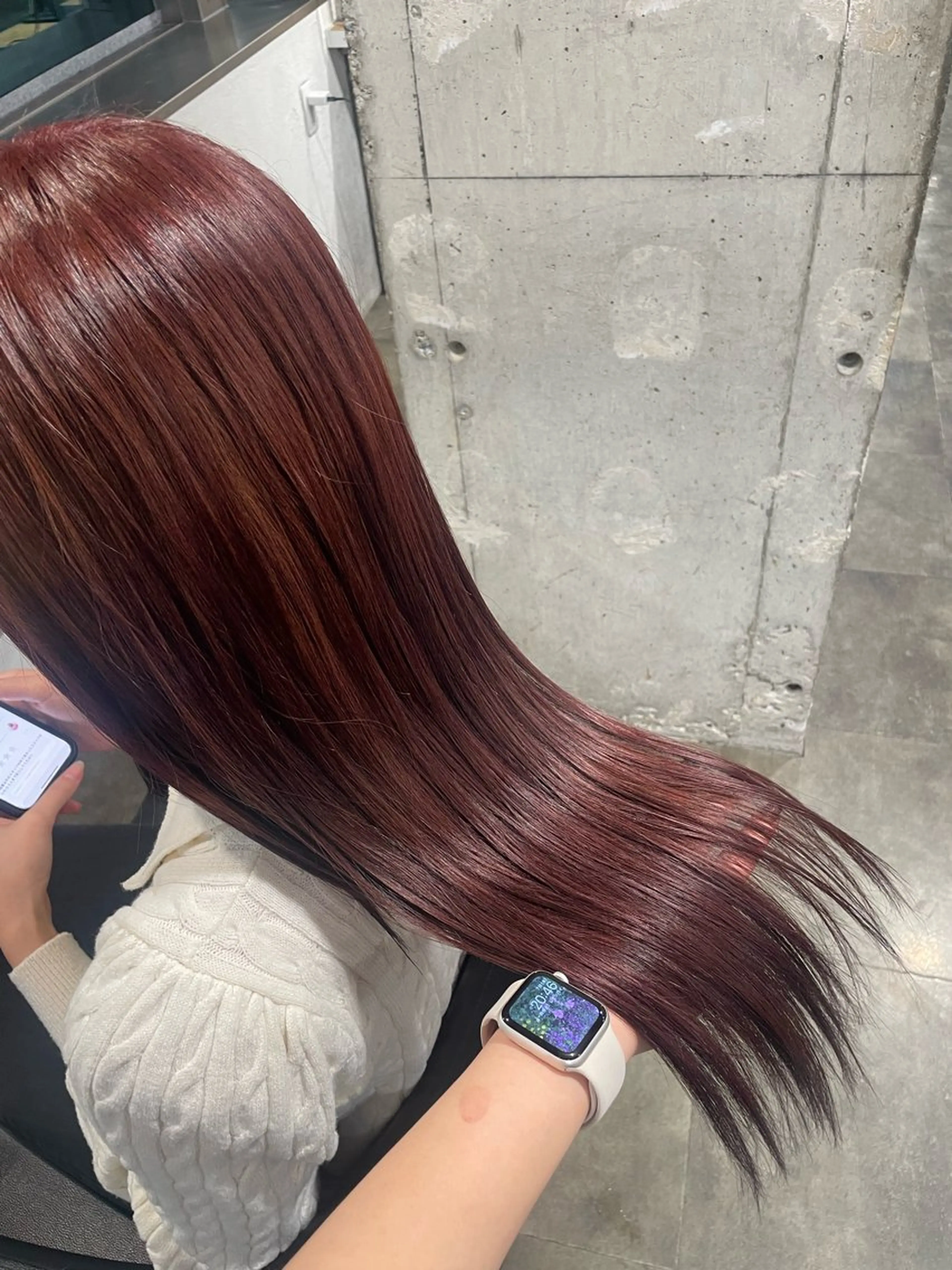 ロング ヘアカラー ハイトーン 横浜💞ミオのヘアスタイル