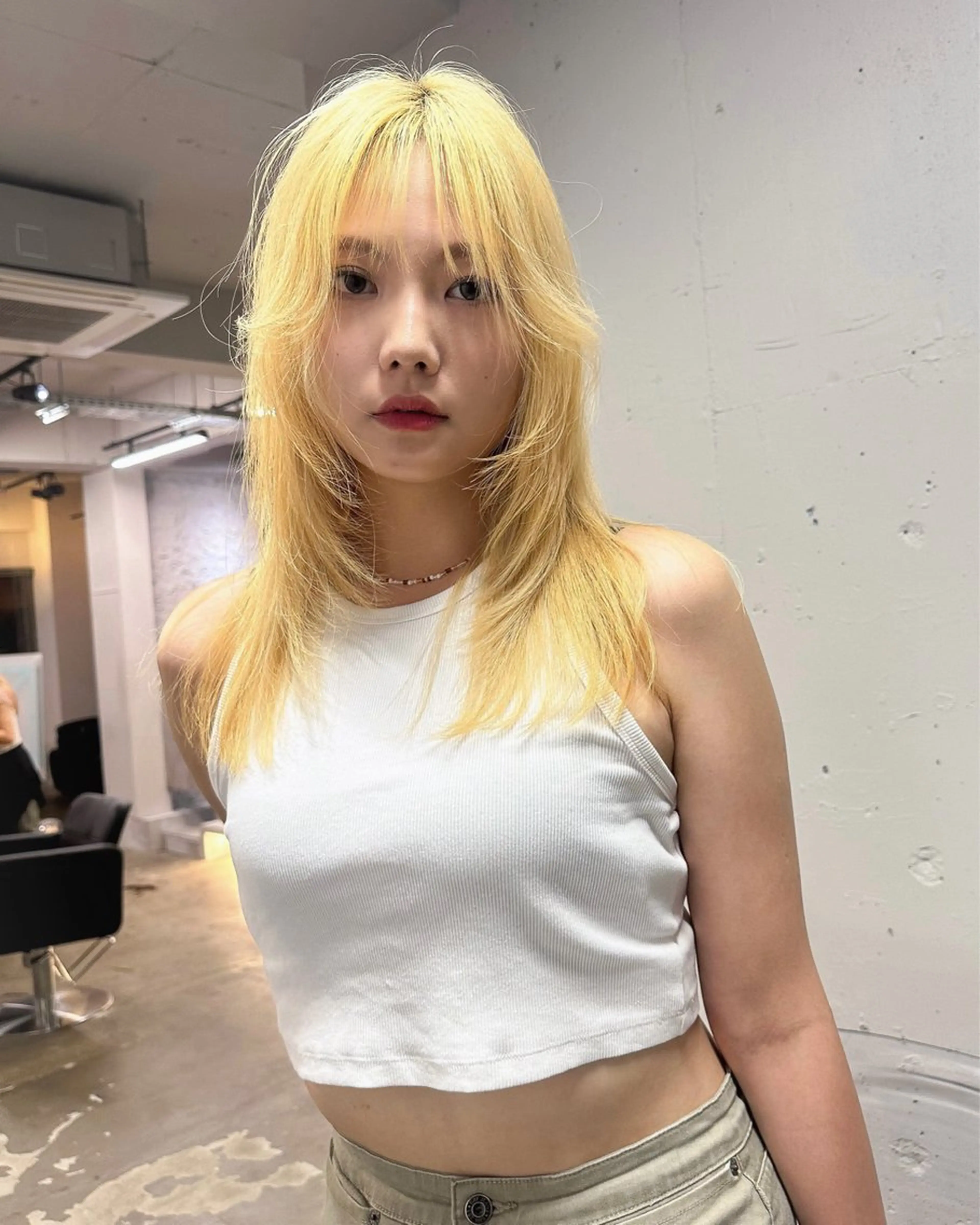 ロング ボブ/顔周りレイヤー 似合わせcut🪽のヘアスタイル