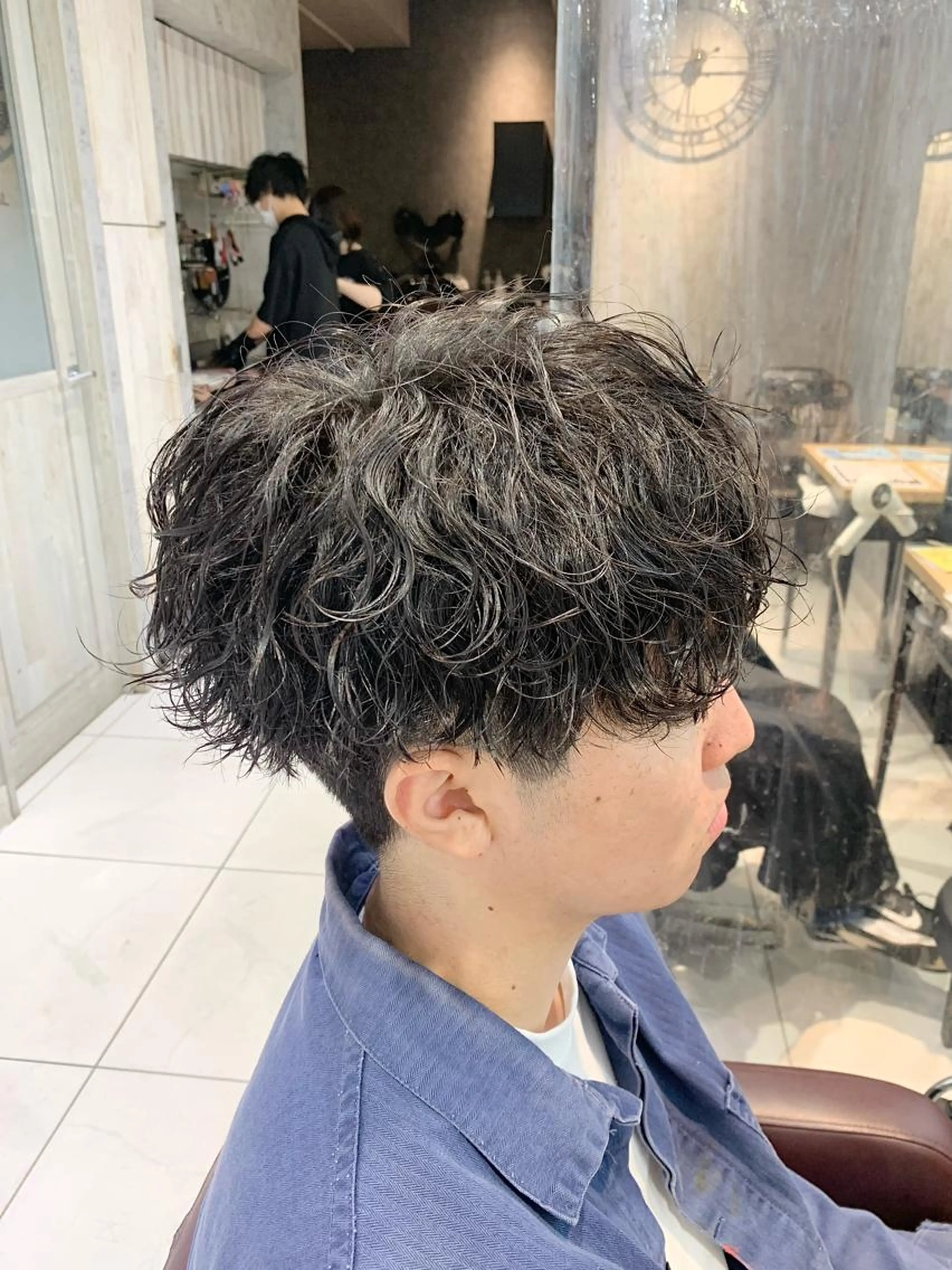 学割U24 似合わせパーマ(カット付き)💡#メンズカット#メンズヘア#学割#メンズパーマ#韓国風の写真