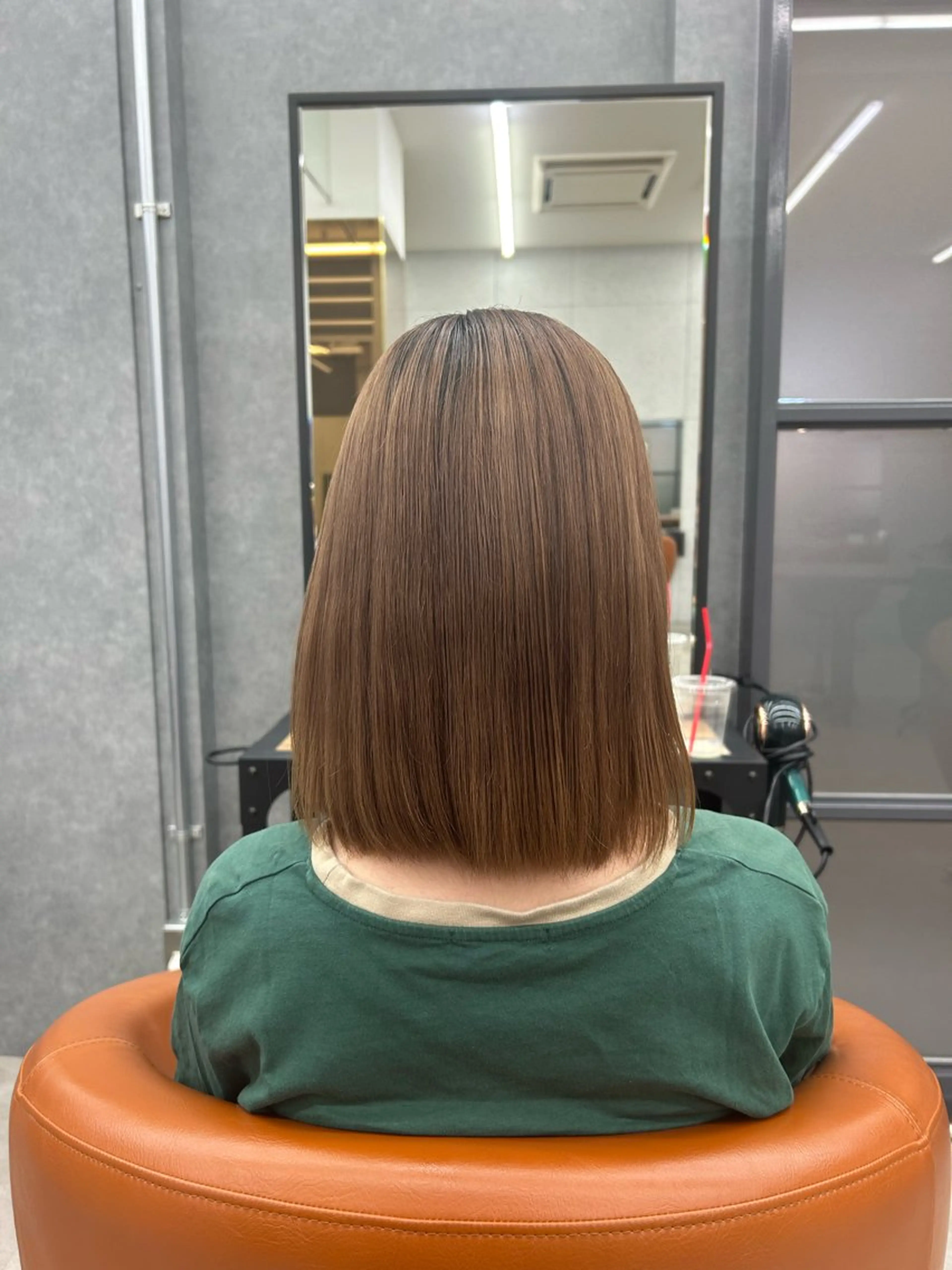 ミディアム ツヤカラー🧸💫 のりかのヘアスタイル