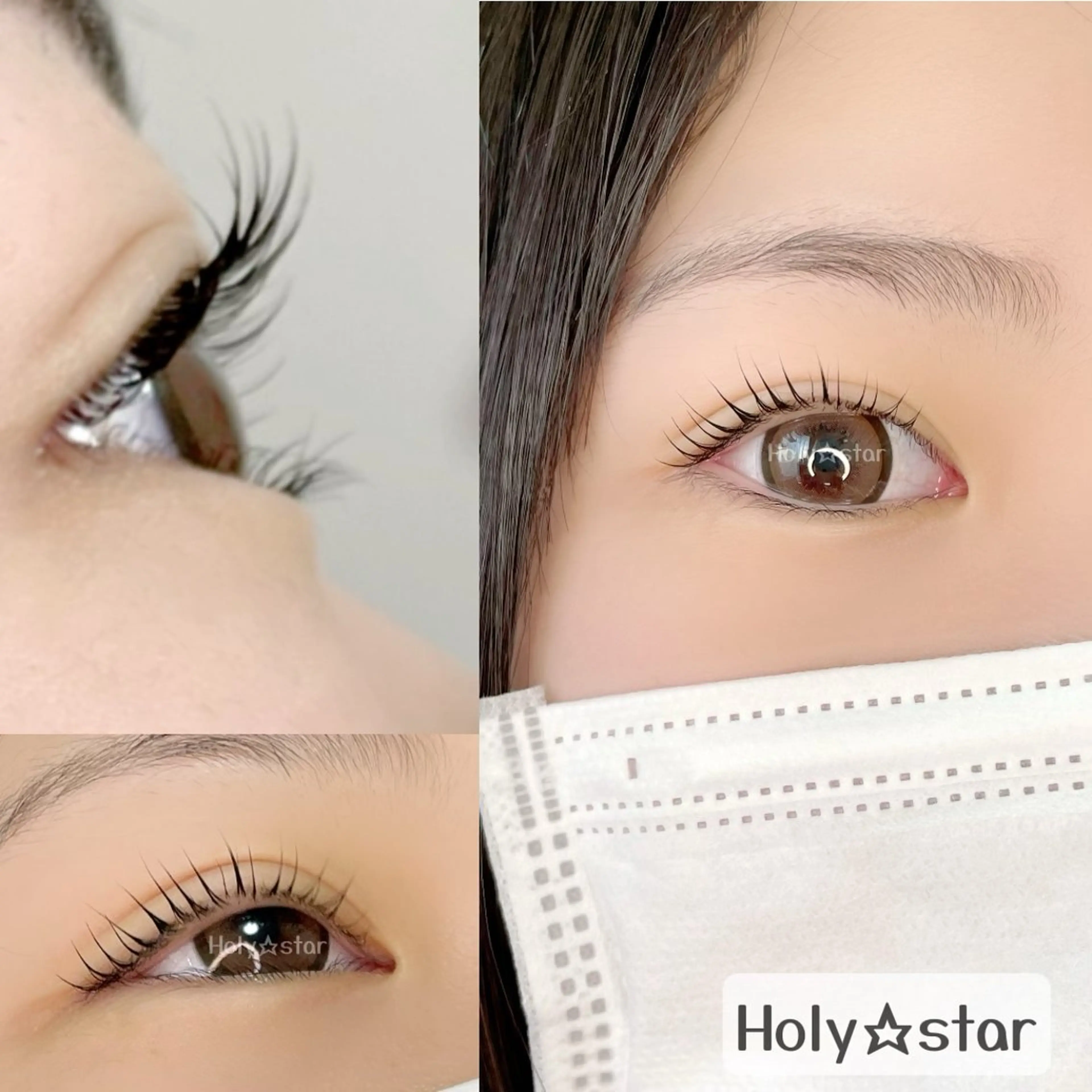 マツエク・マツパ 一重×まつ毛パーマ Holy☆star 【ホーリースター】のマツエク・マツパデザイン