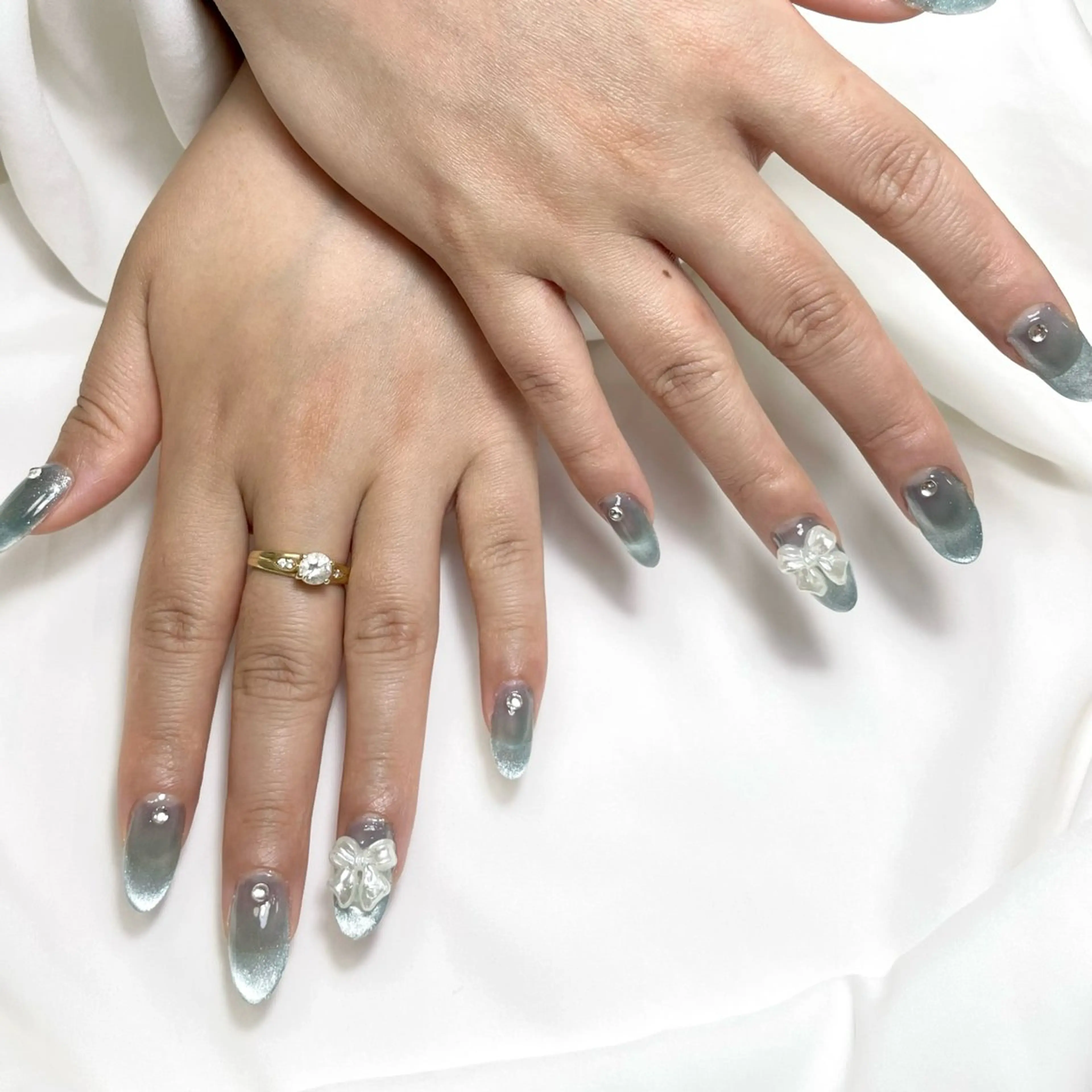 ネイル By moonネイル 🌷ワンホン/韓国風のネイルデザイン