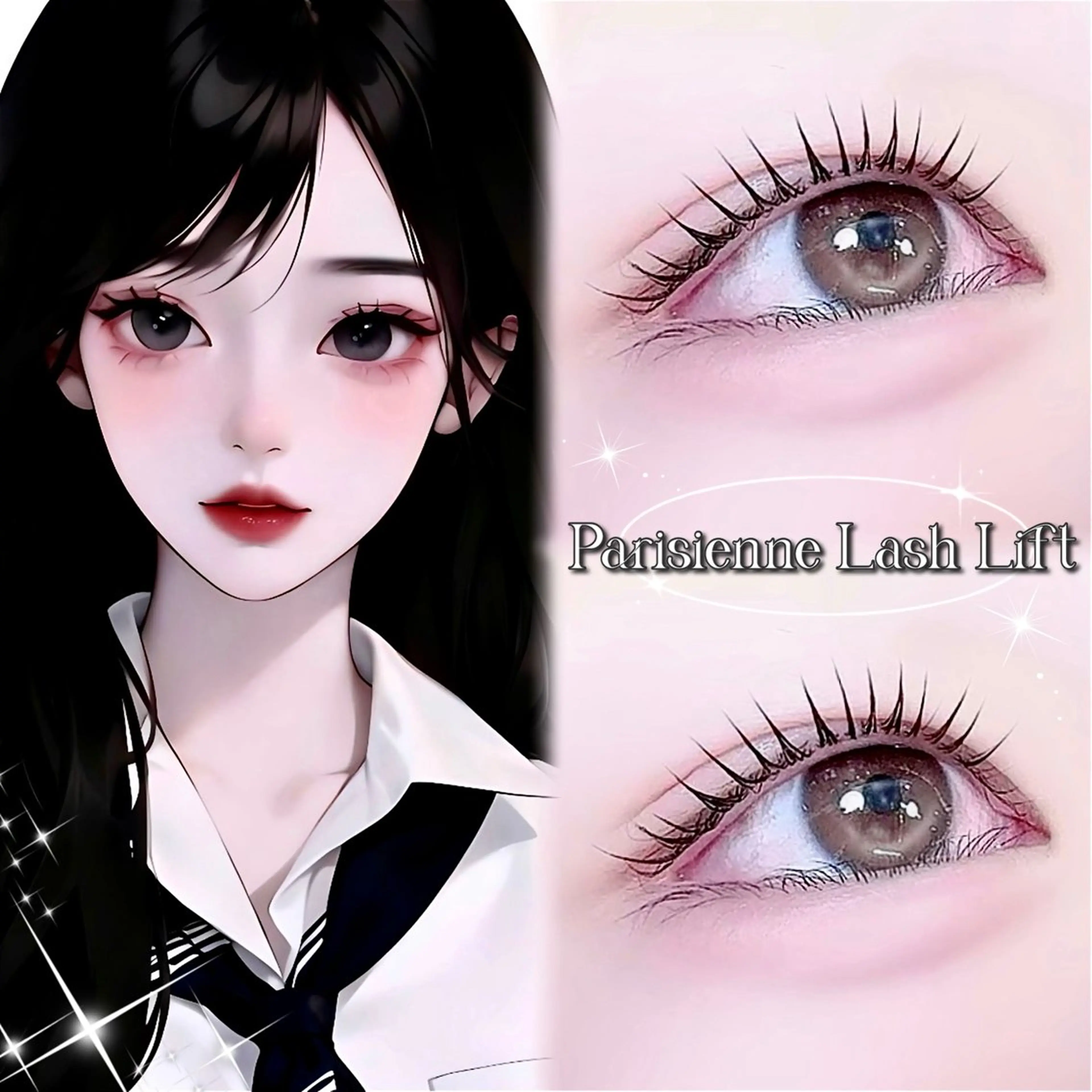 マツエク・マツパ memelu . RIJU 🩶のマツエク・マツパデザイン