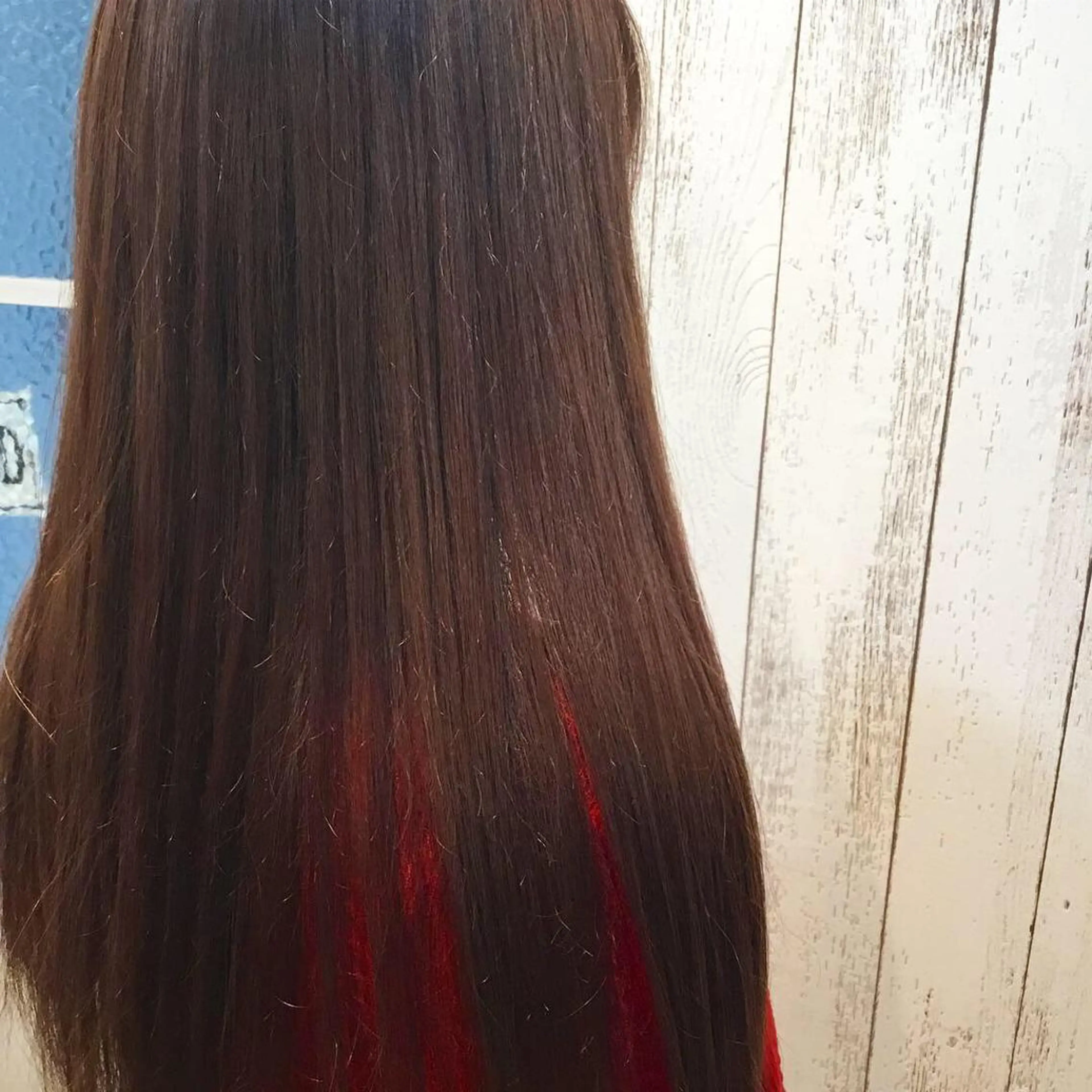 ロング カラー パーマ embrace エンブレイスのヘアスタイル