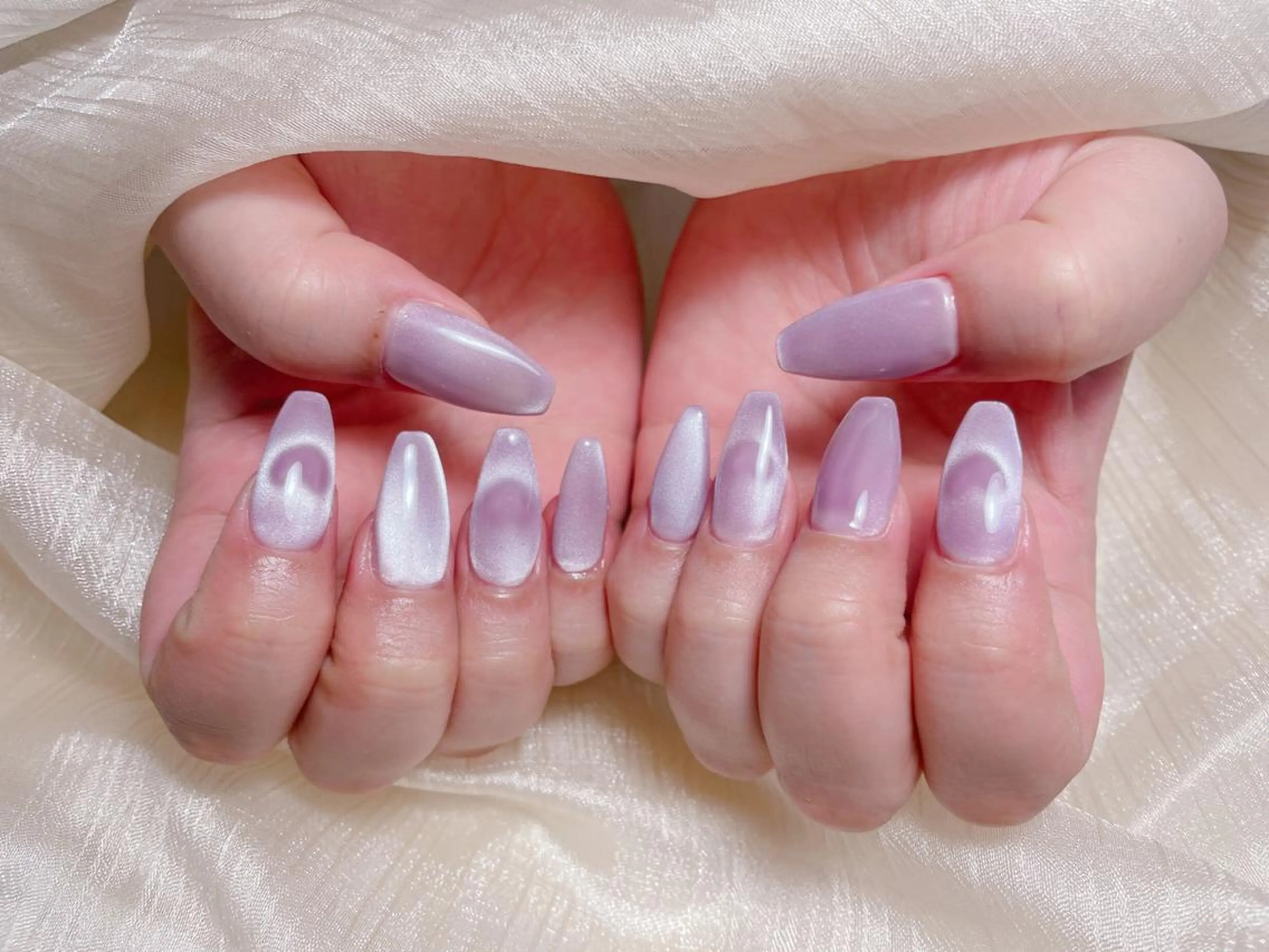 ネイル ハンドネイル 桃山 莉緒のネイルデザイン