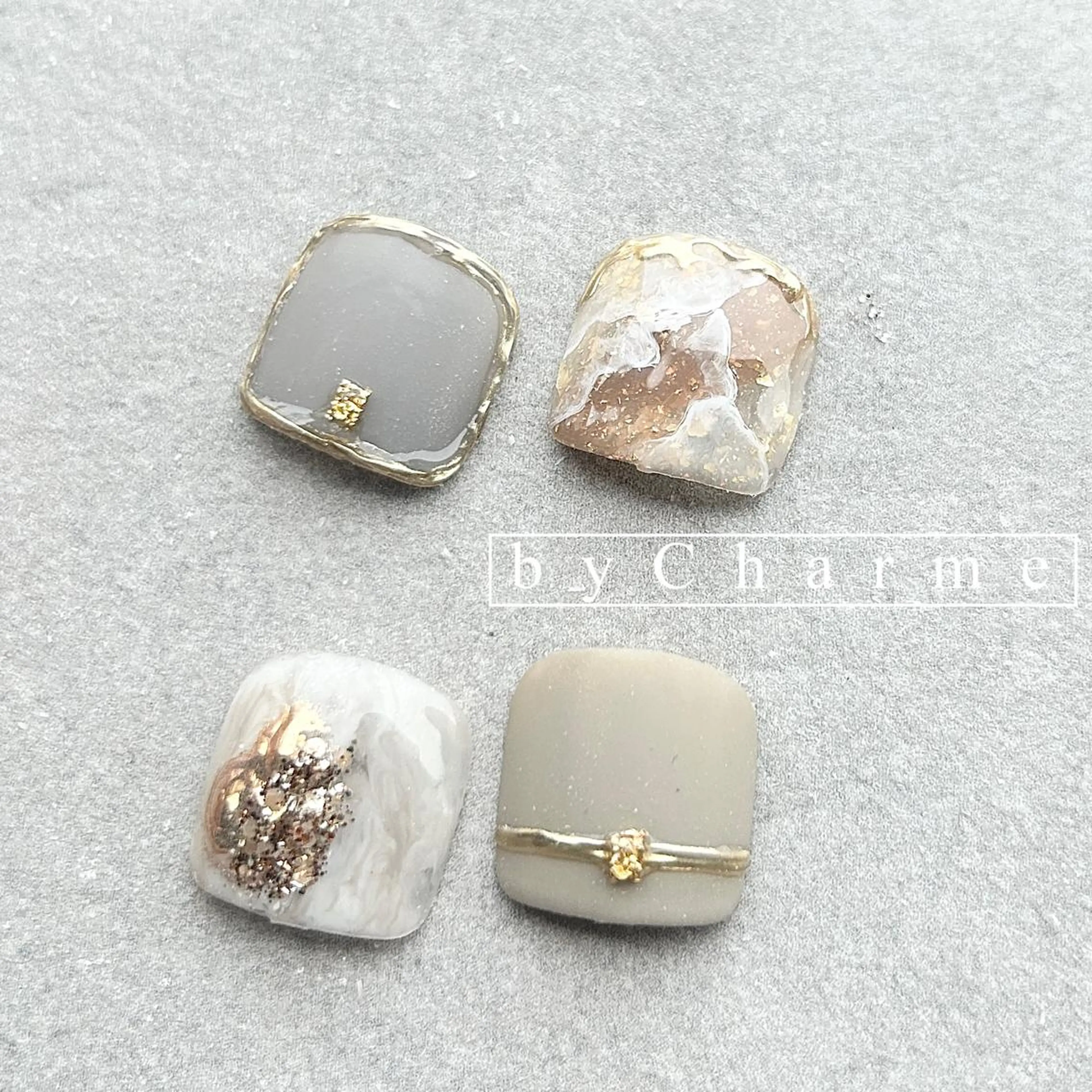 ネイル フットネイル Ray. Maayaのネイルデザイン