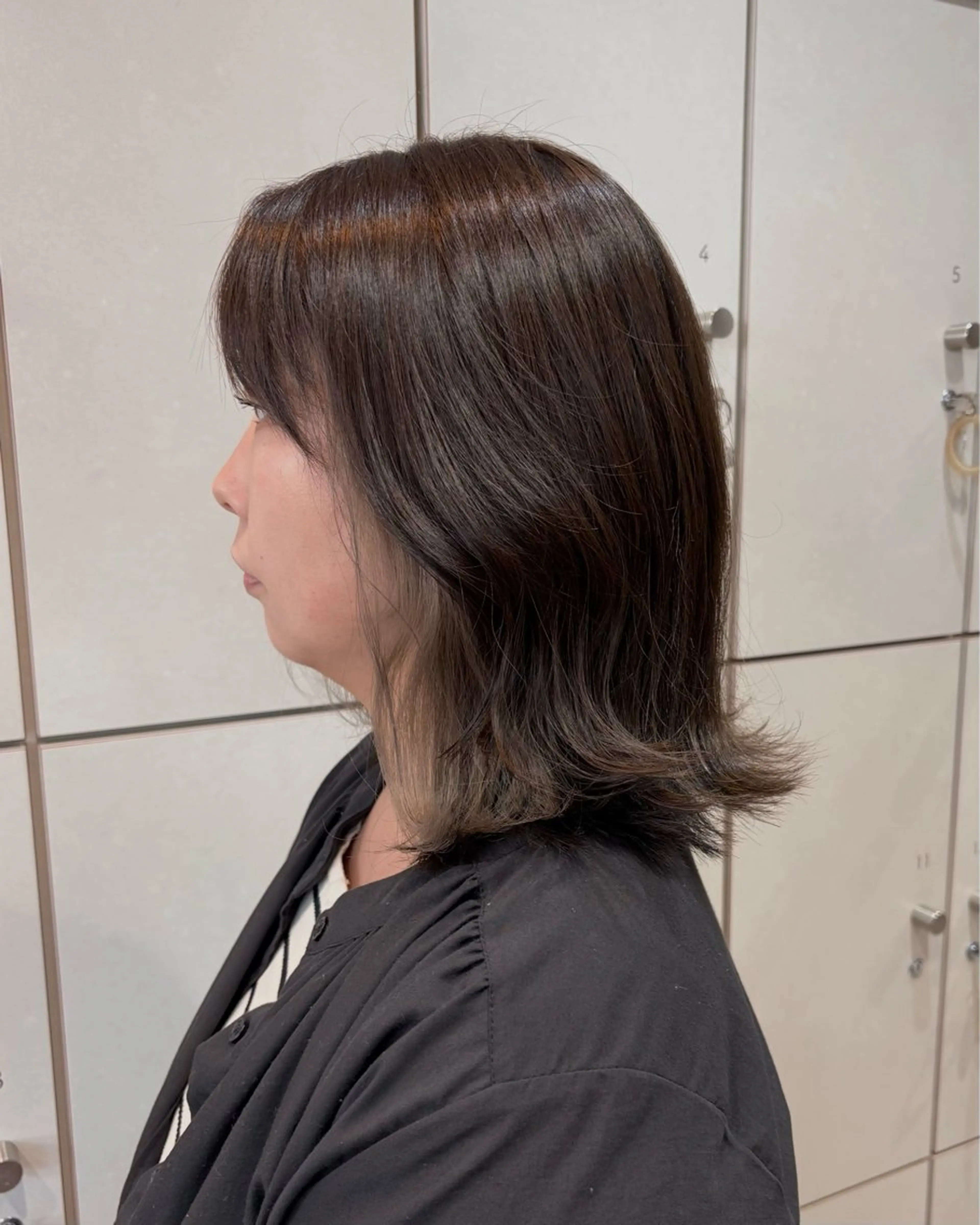 ミディアム ボブ/ショート/金田 夏葵のヘアスタイル