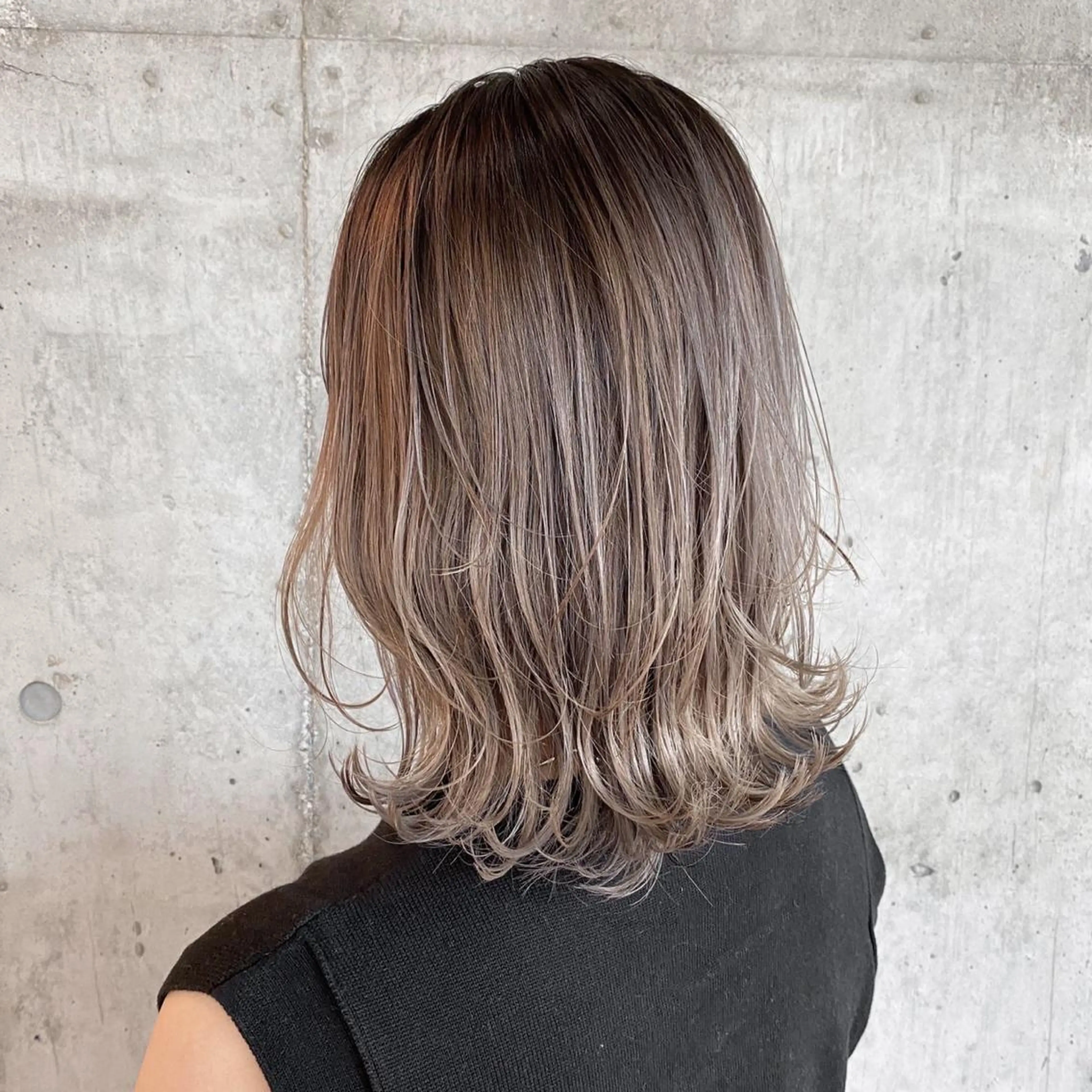 ミディアム メンズ特化美容師 ハスイルイのヘアスタイル