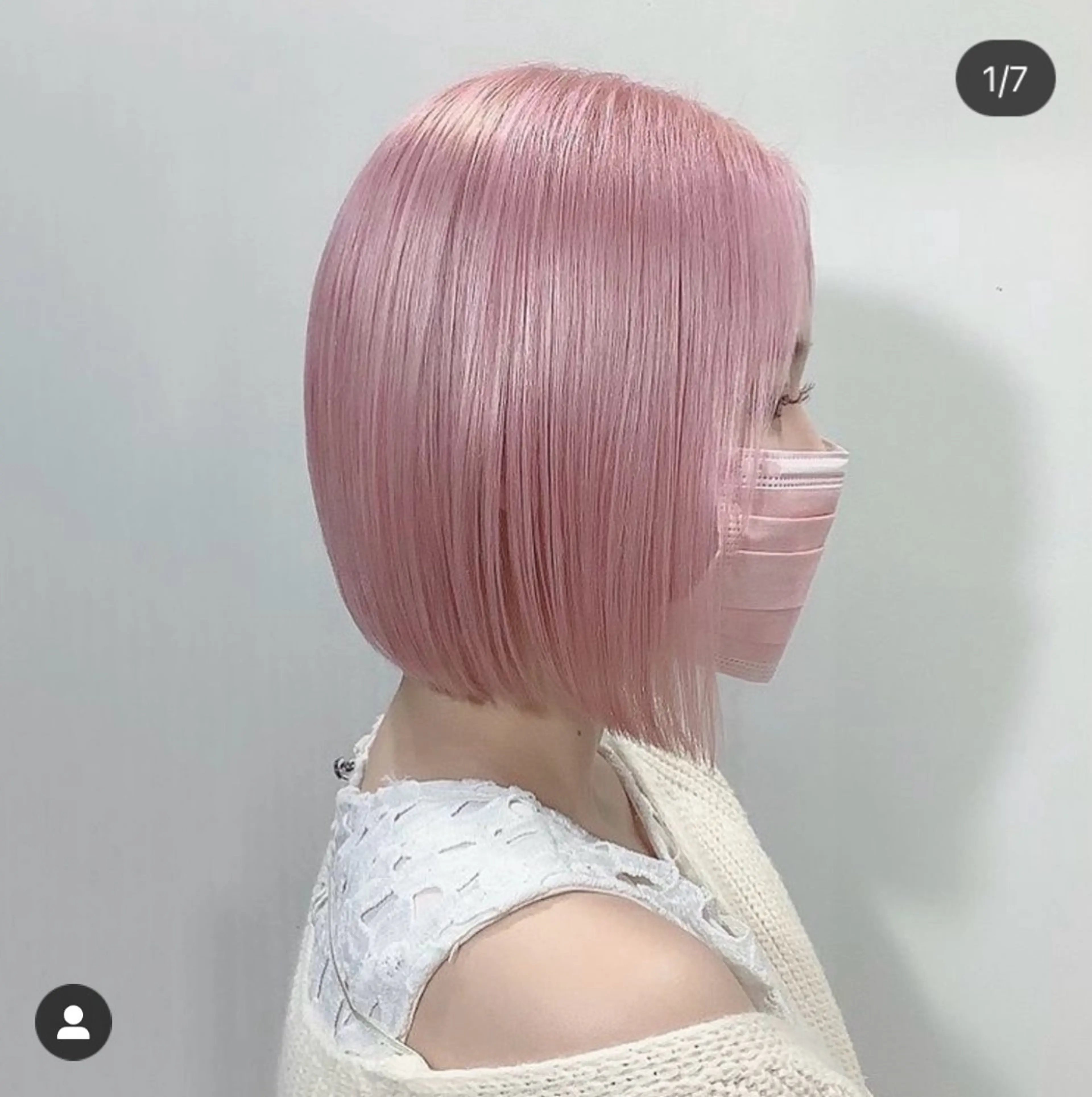 ショート 岩切 晴香のヘアスタイル