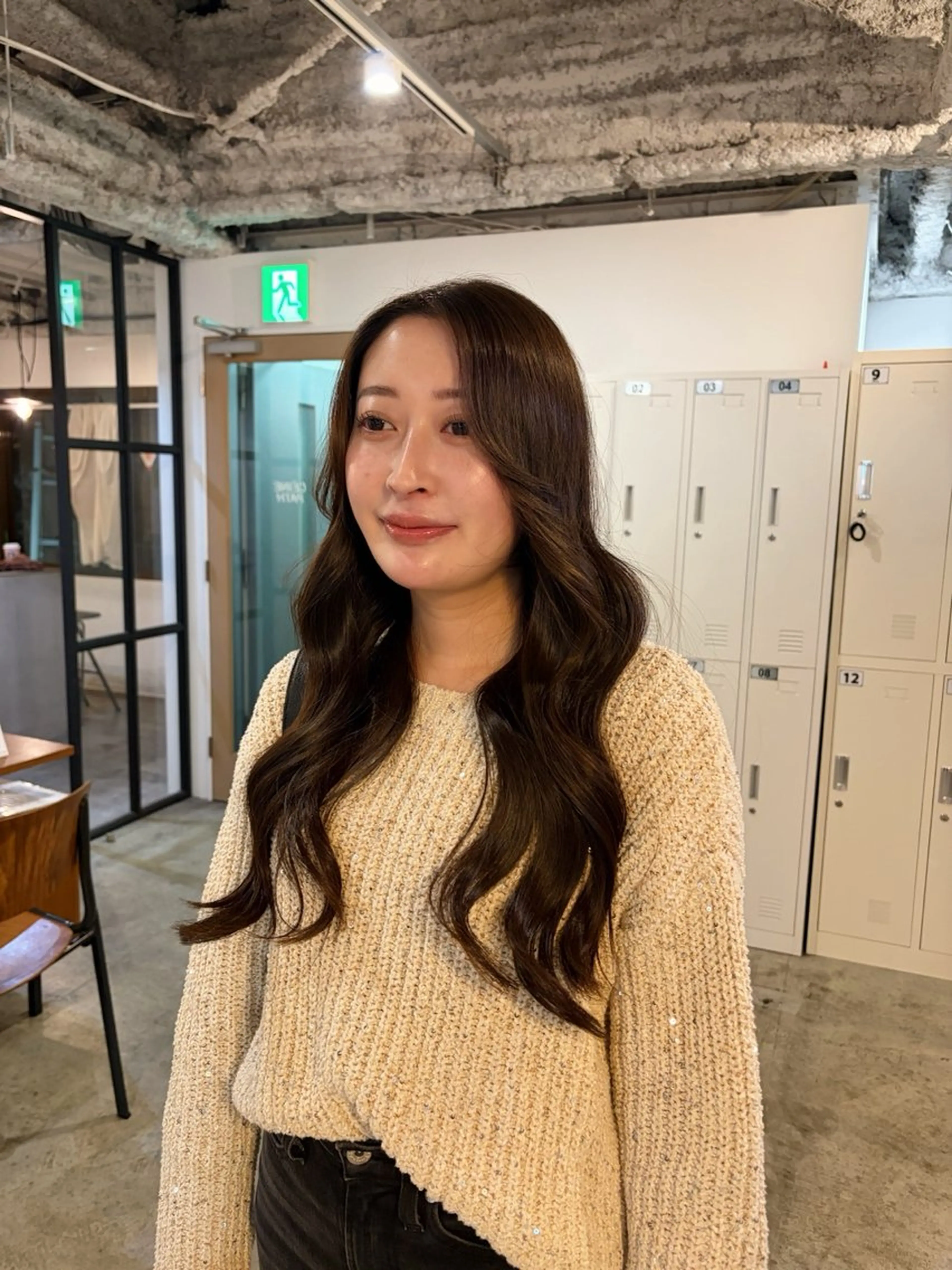 ロング カット ヘアカラー 🧣misaki 🧣のヘアスタイル