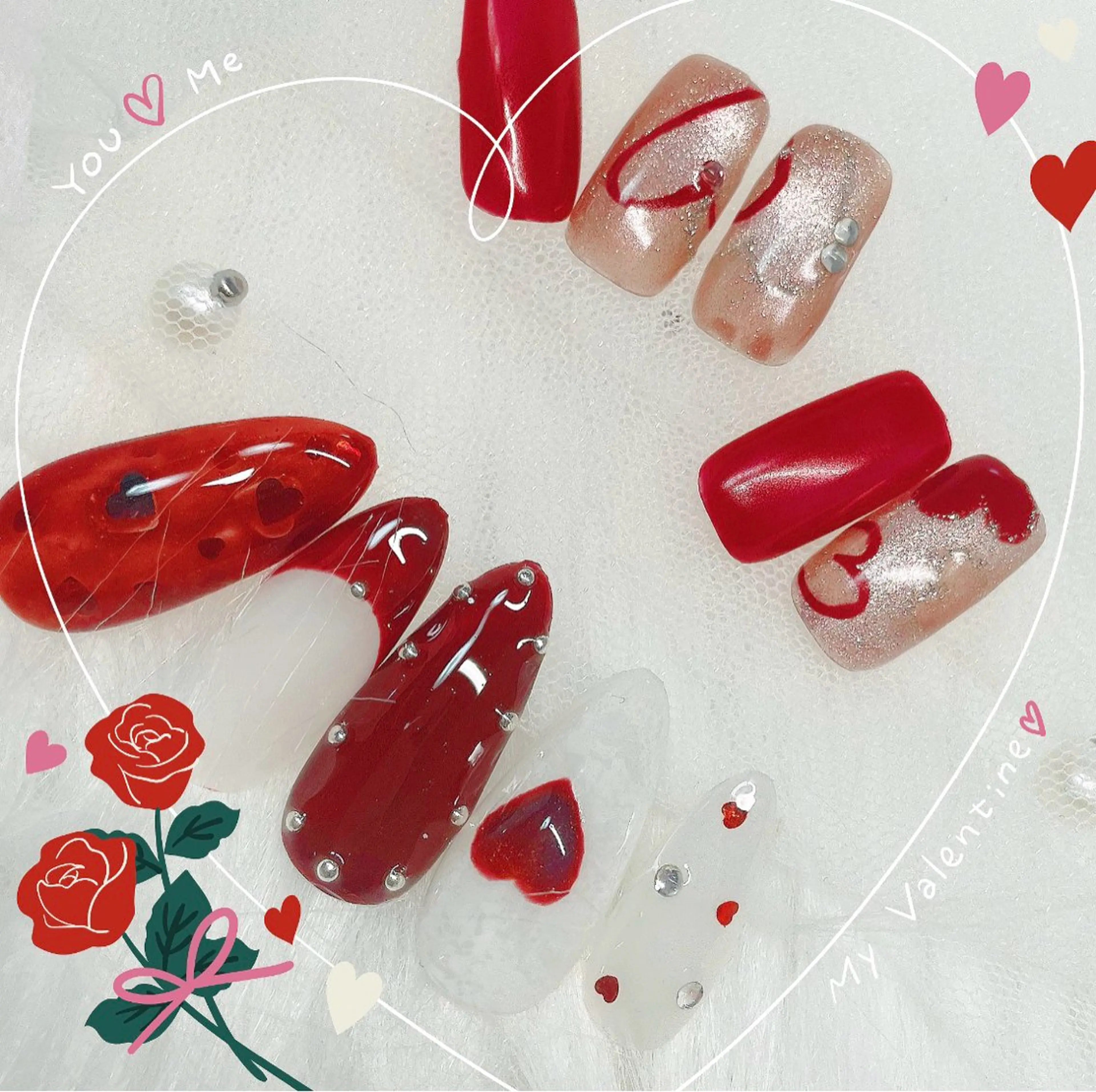 ネイル ハンドネイル フットネイル ハンドケア you美ネイル所属・小林 加奈のネイルデザイン