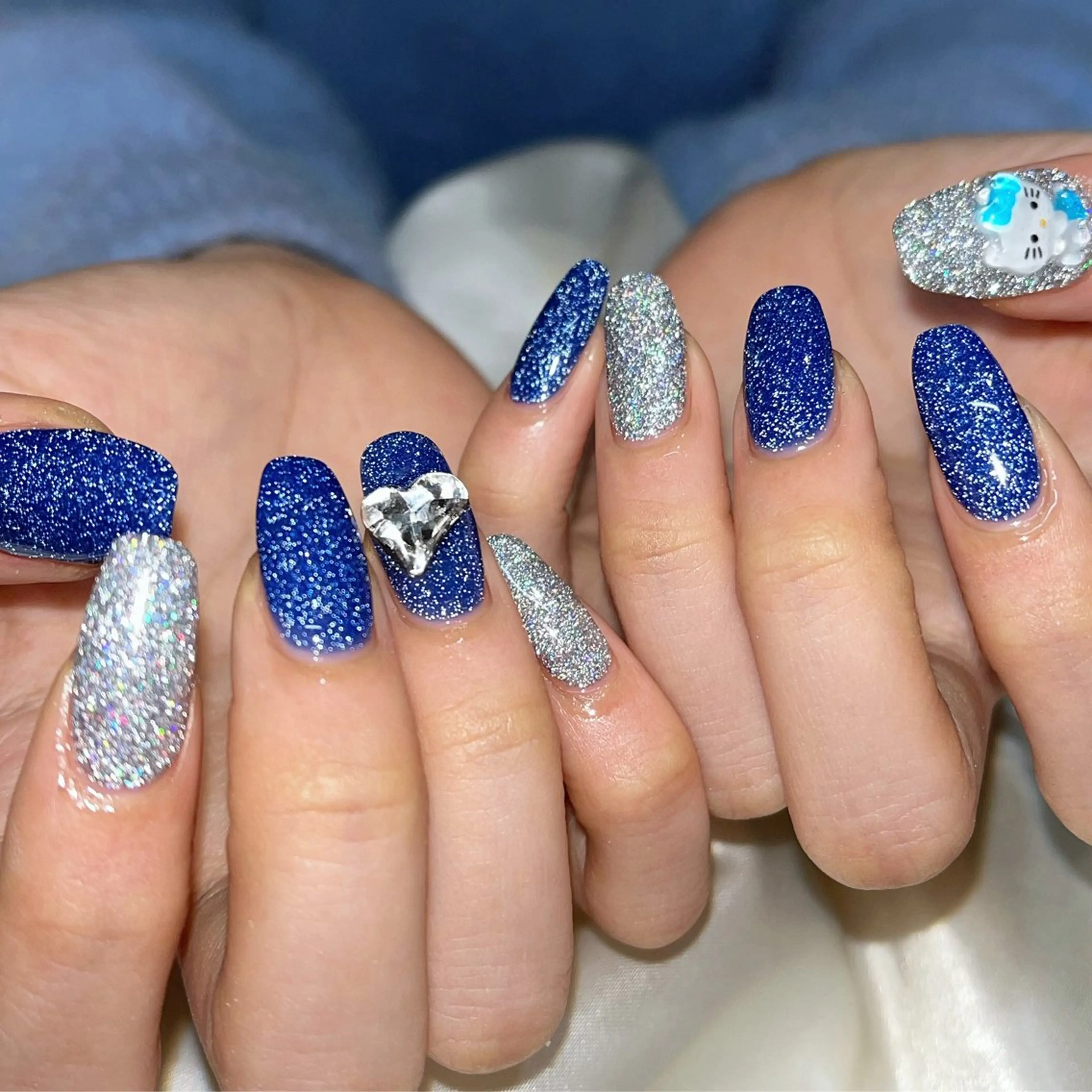 ネイル フラッシュネイル ハンドネイル 内田 里穂のネイルデザイン