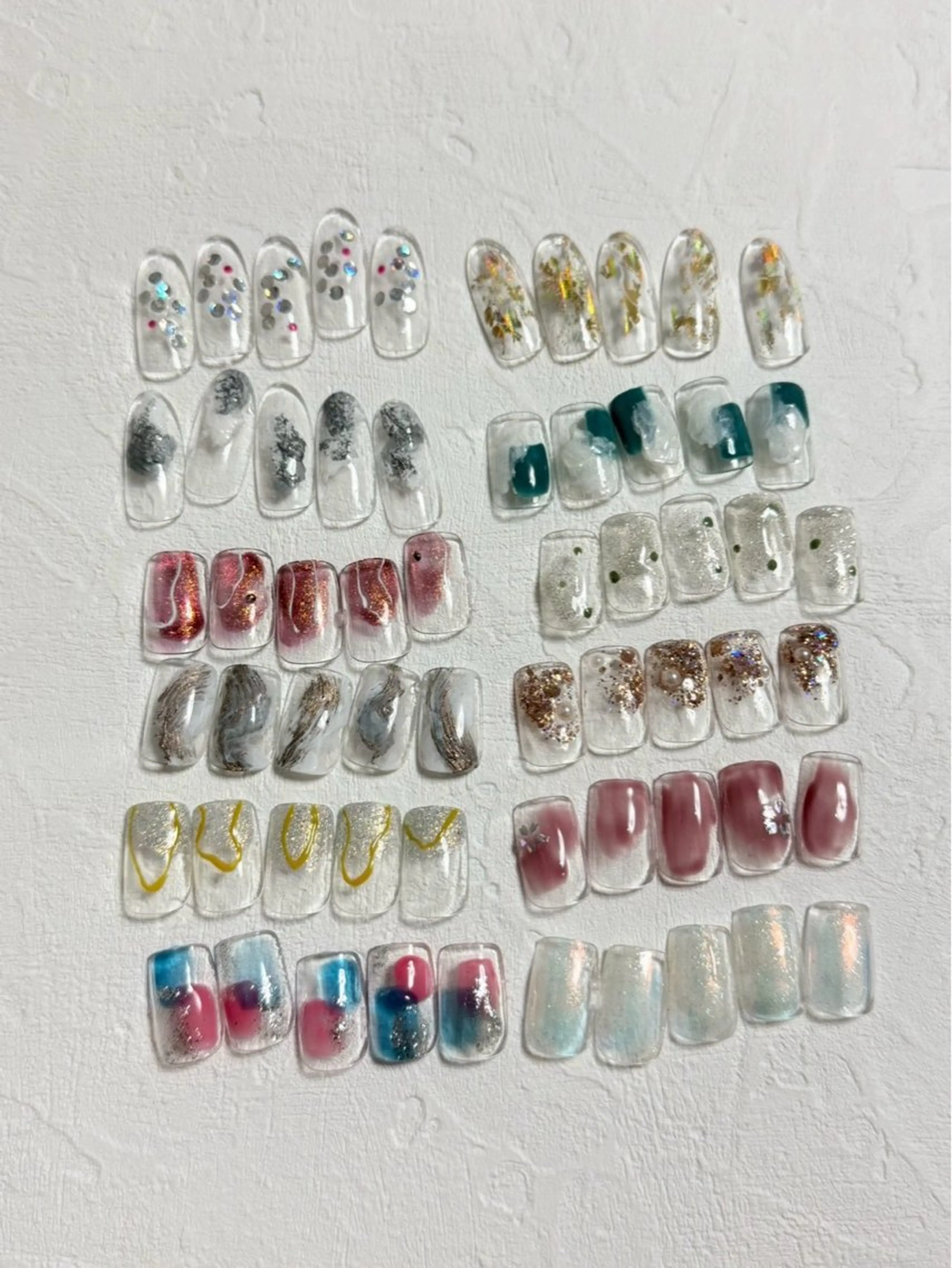 ネイル クリアネイル ニュアンスネイル ハンドネイル Chika .のネイルデザイン