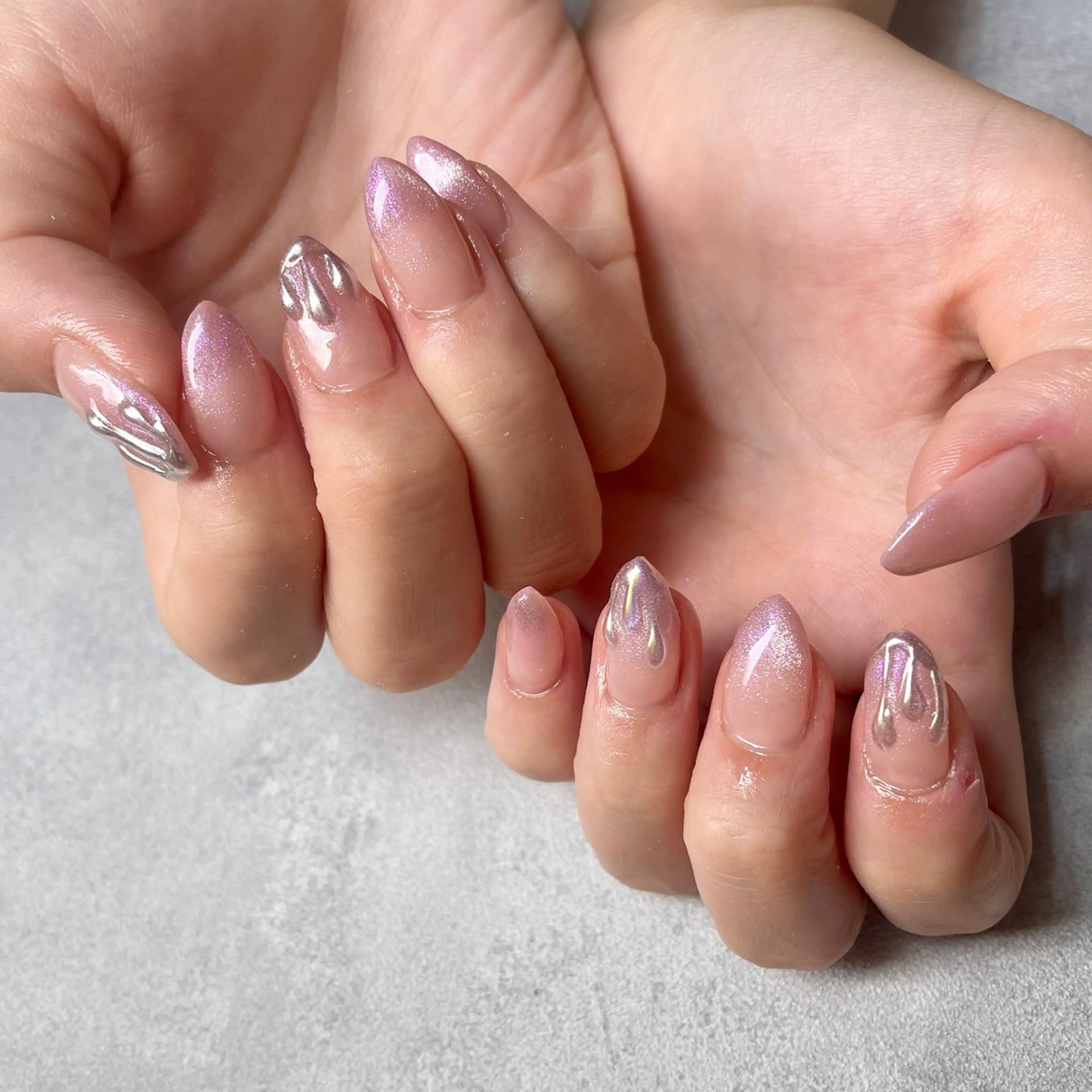 ネイル ニュアンス🌿‬ Aivy./アイビーのネイルデザイン