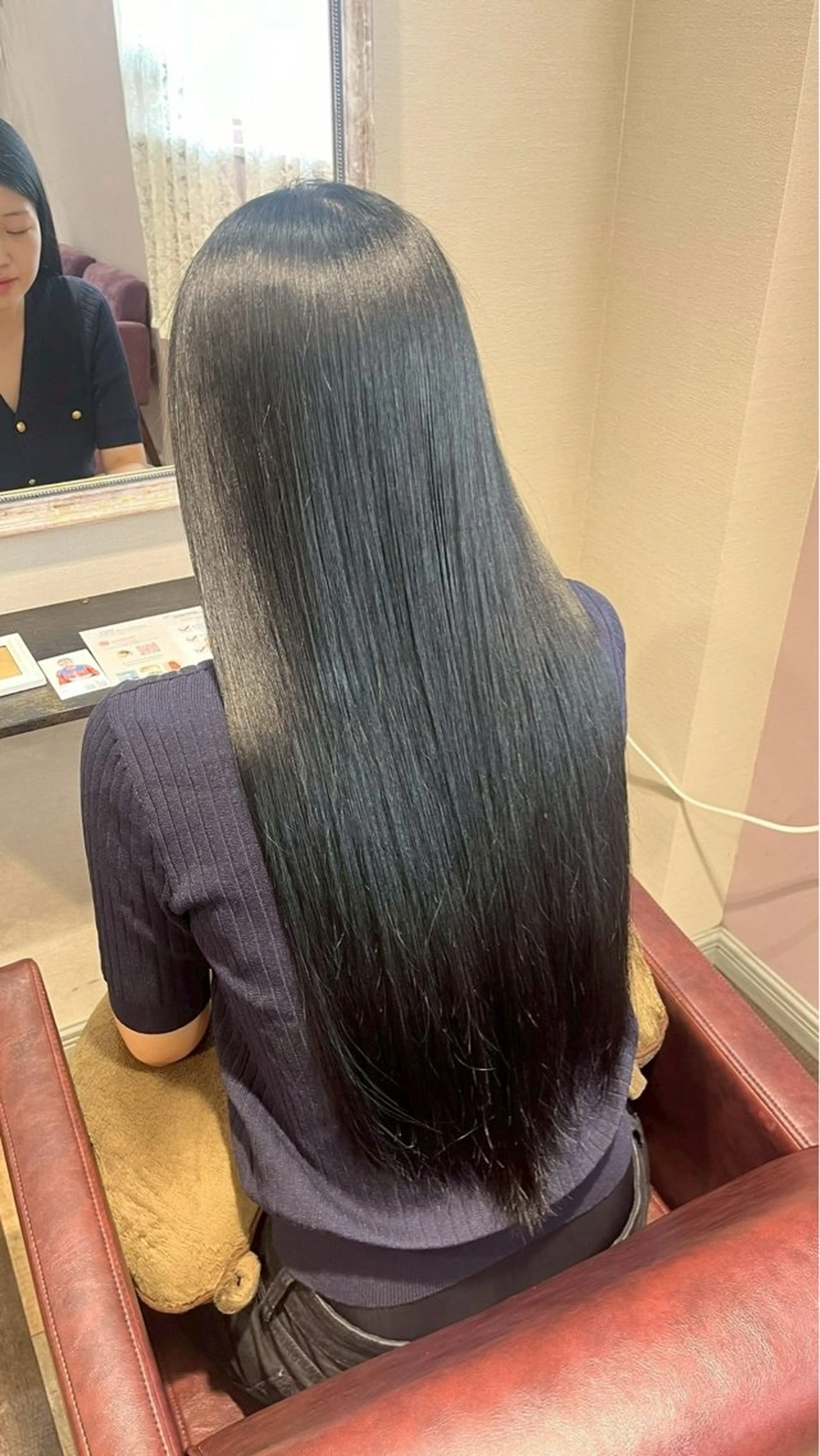 ロング カラー カット ヘアカラー トリートメント ブリーチなし艶カラー /いくののヘアスタイル