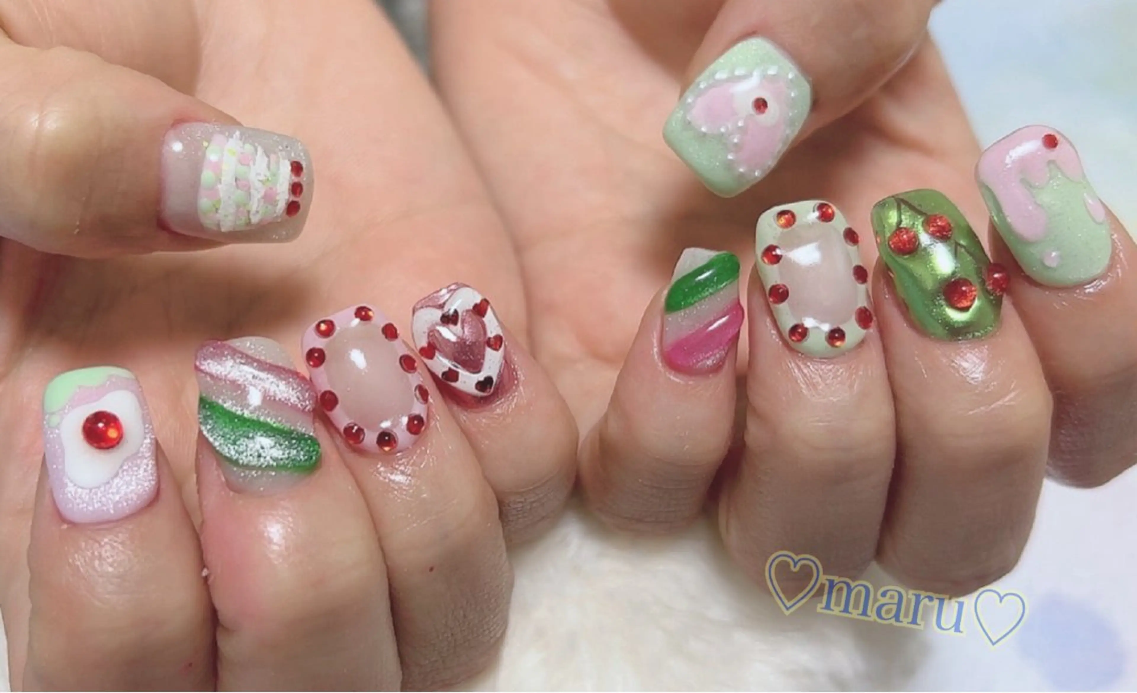 ネイル ハンドネイル フットネイル まるみ ♡のその他イメージ