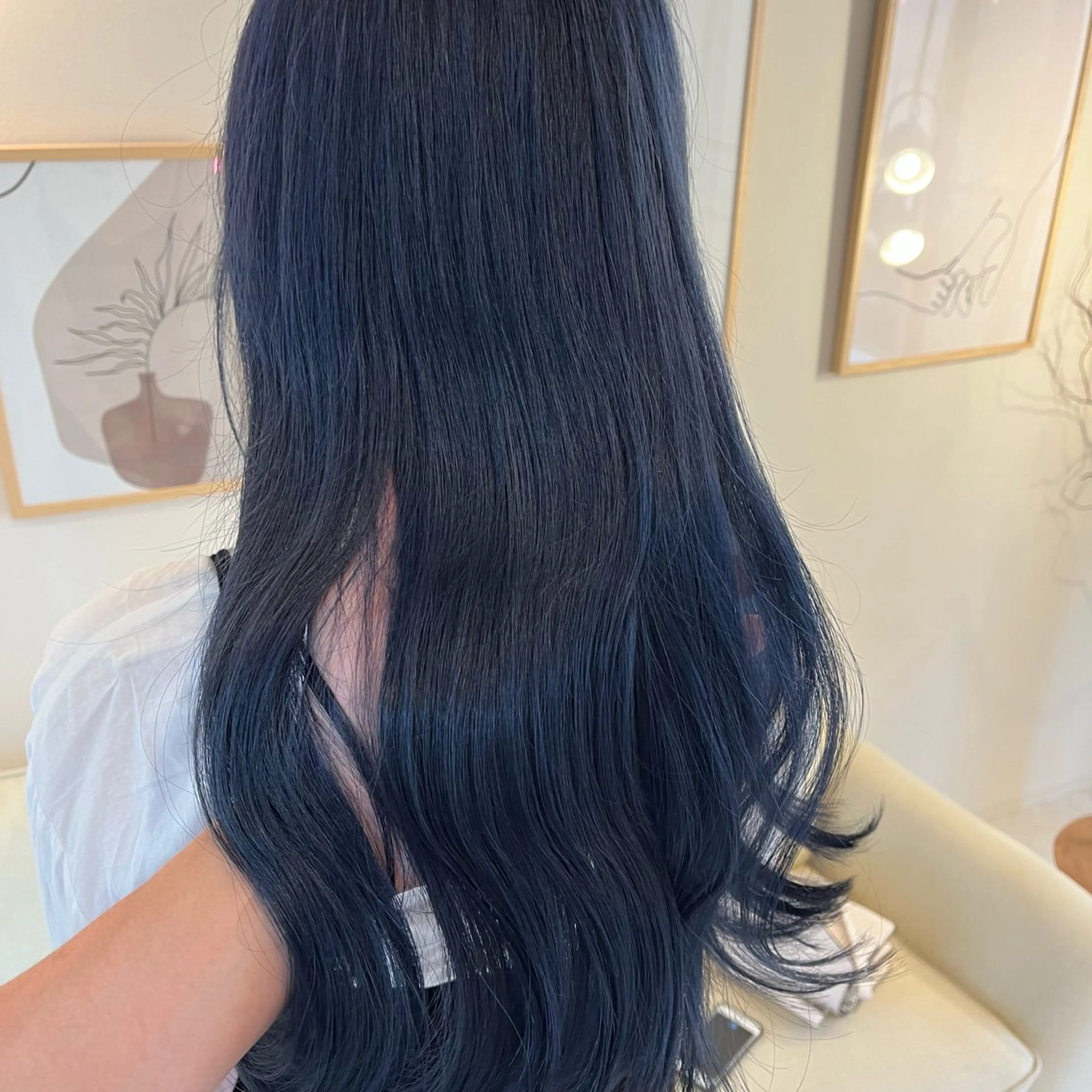 セミロング ダメージレス◎東区/ 艶カラー💫/斉藤拓のヘアスタイル