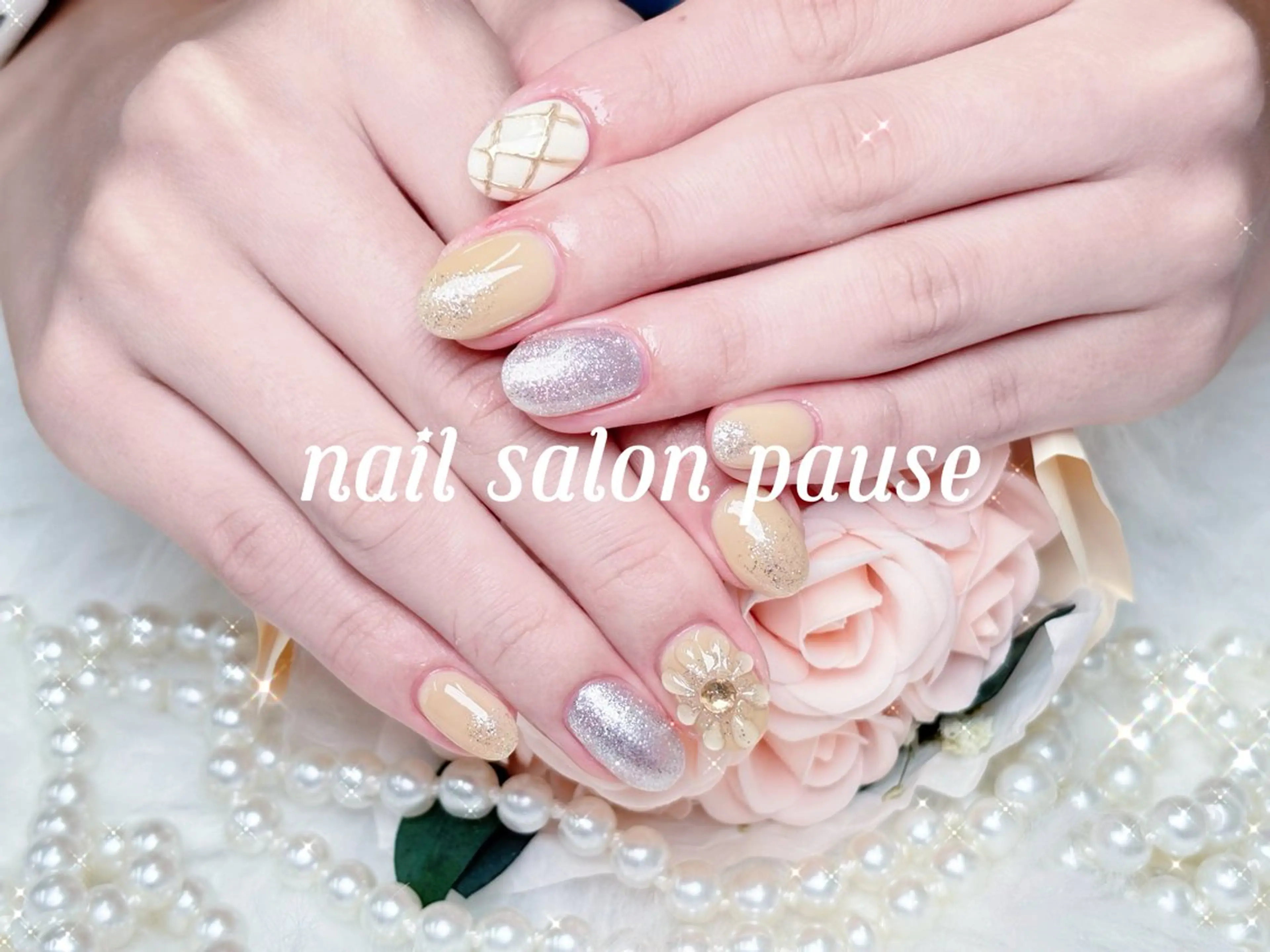 ネイル ハンドネイル ハンドケア nail salon pause✨のネイルデザイン